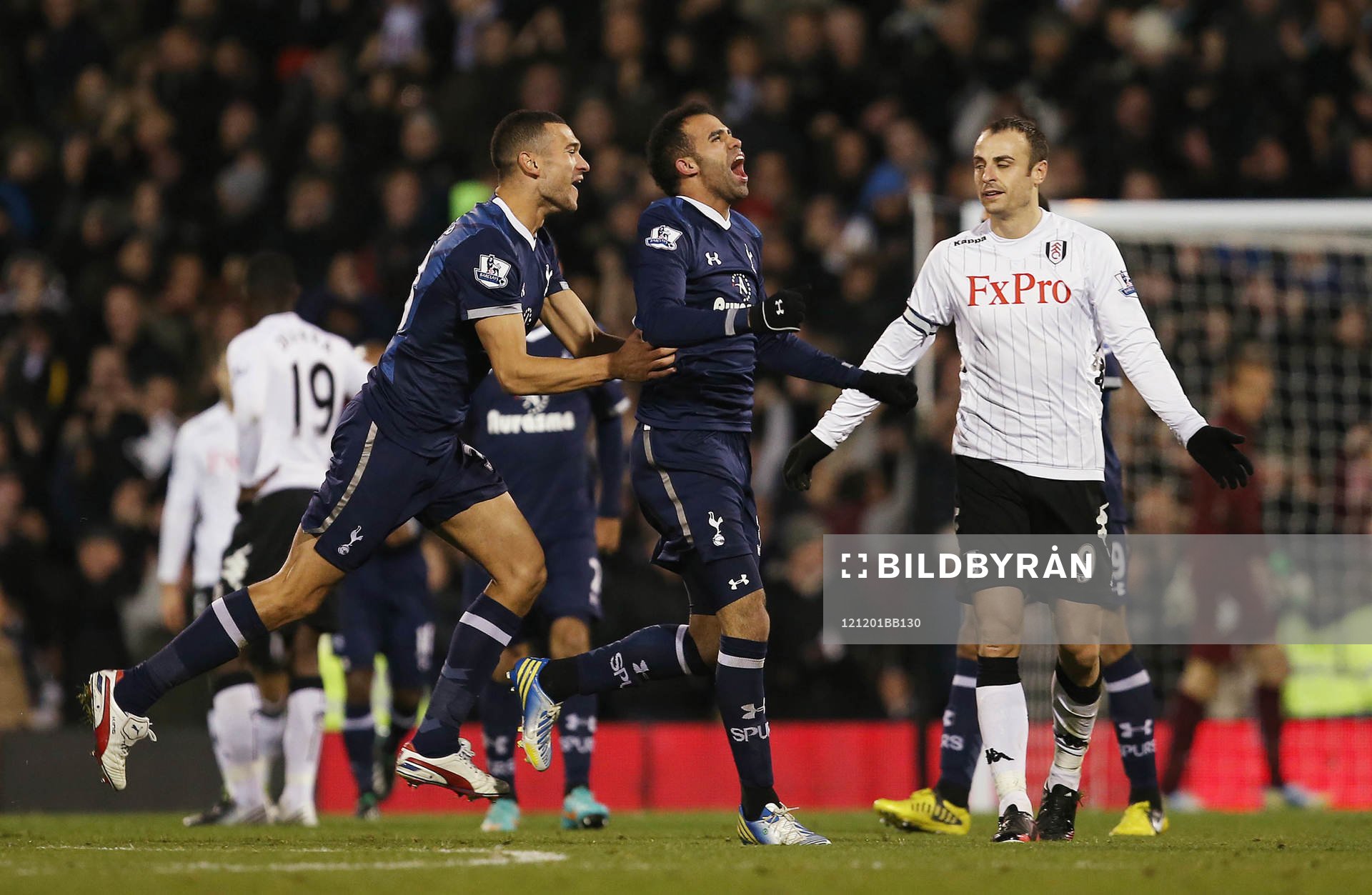 Football - Fulham v Tottenham Hotspur - Barclays Premier