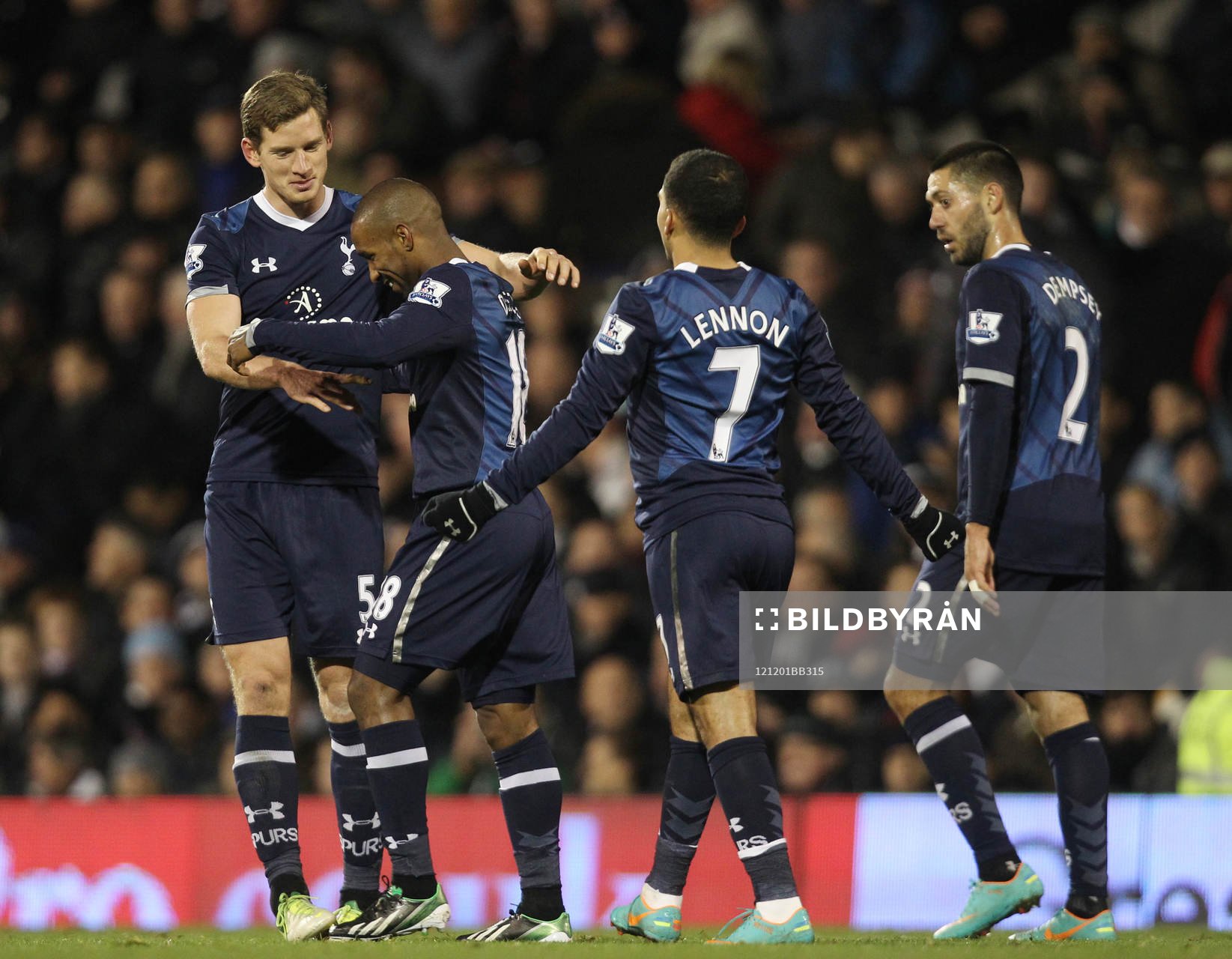 Football - Fulham v Tottenham Hotspur - Barclays Premier