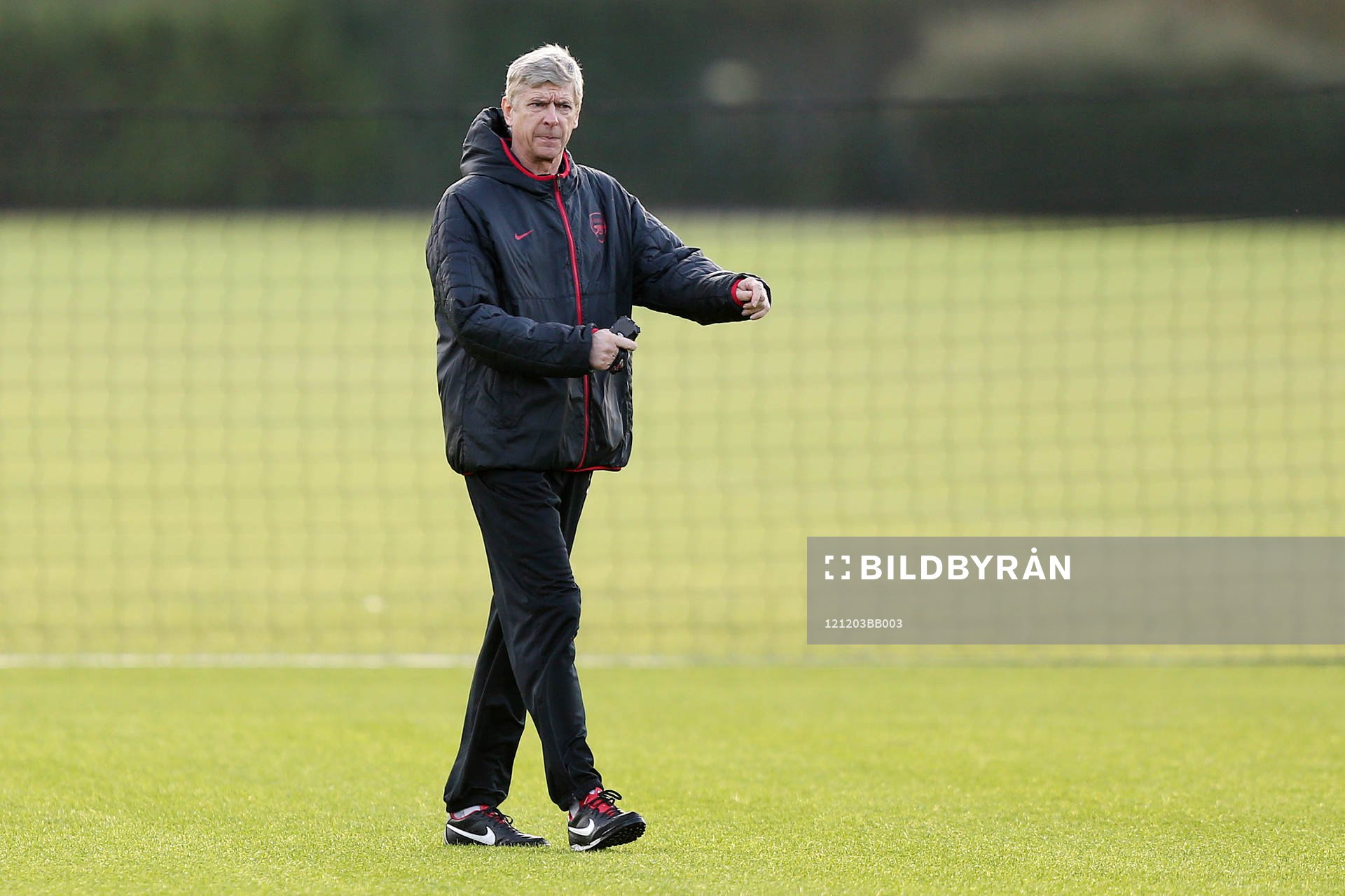 Football - Arsenal Training  - Arsenal Training Ground -