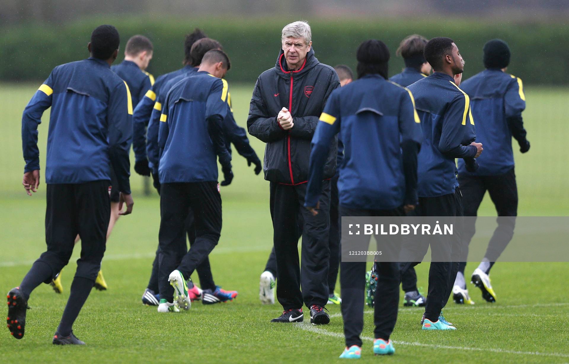 Football - Arsenal Training  - Arsenal Training Ground -