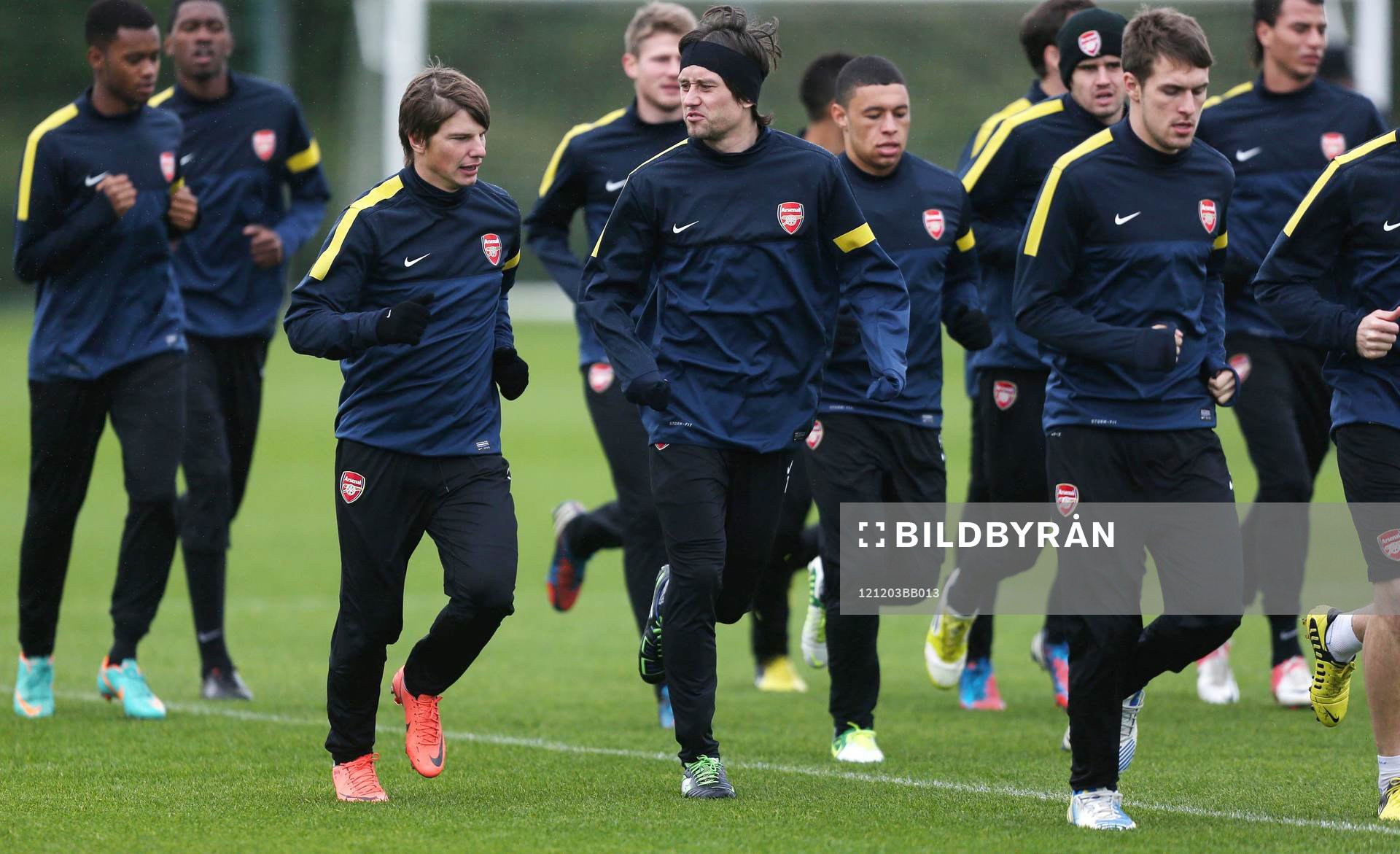 Football - Arsenal Training  - Arsenal Training Ground -