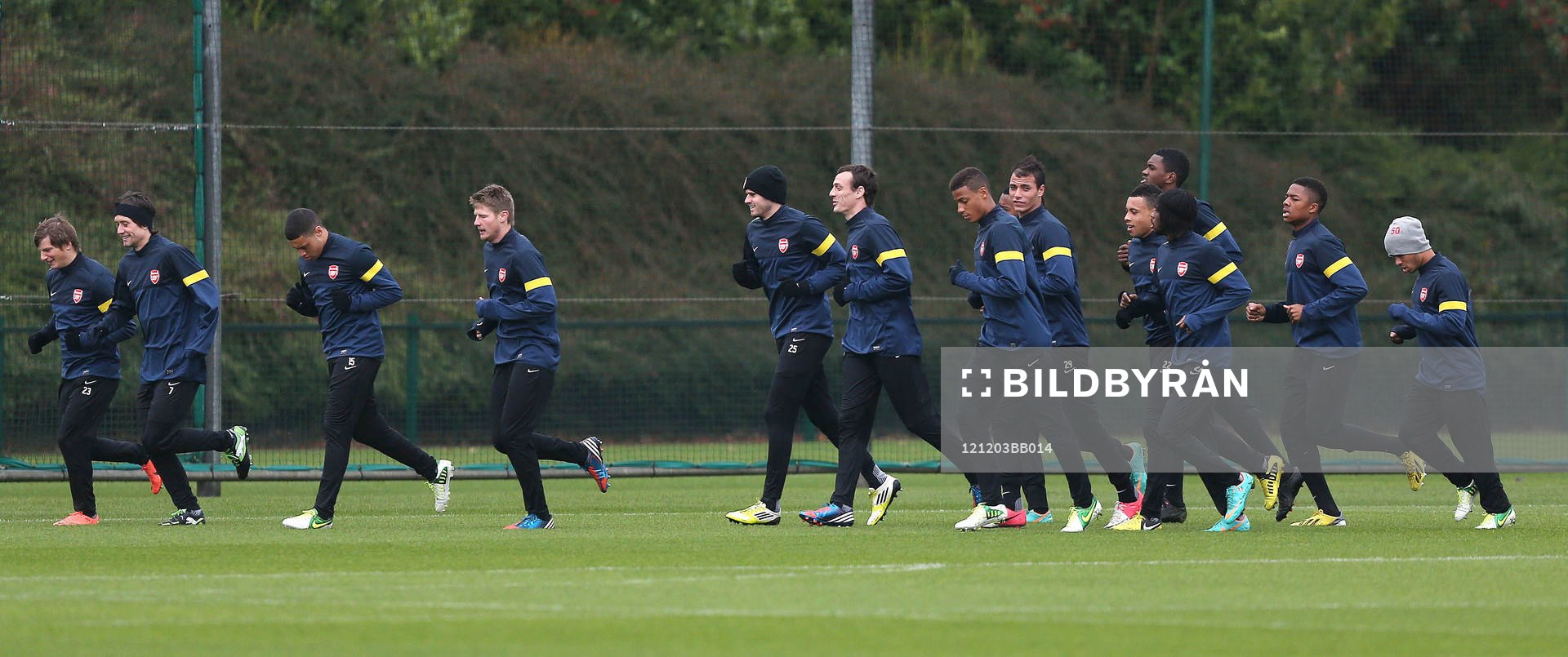 Football - Arsenal Training  - Arsenal Training Ground -