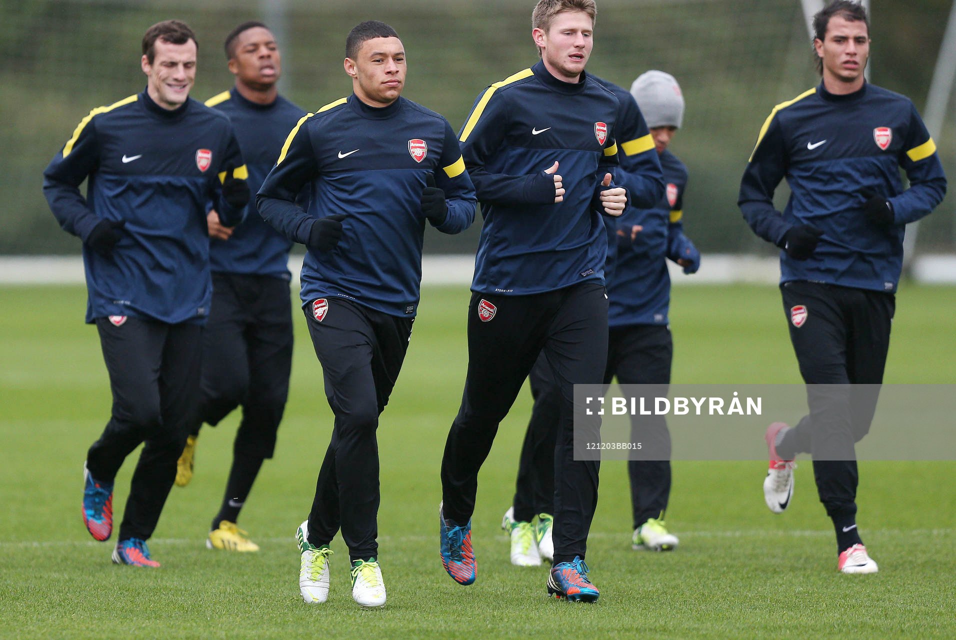 Football - Arsenal Training  - Arsenal Training Ground -