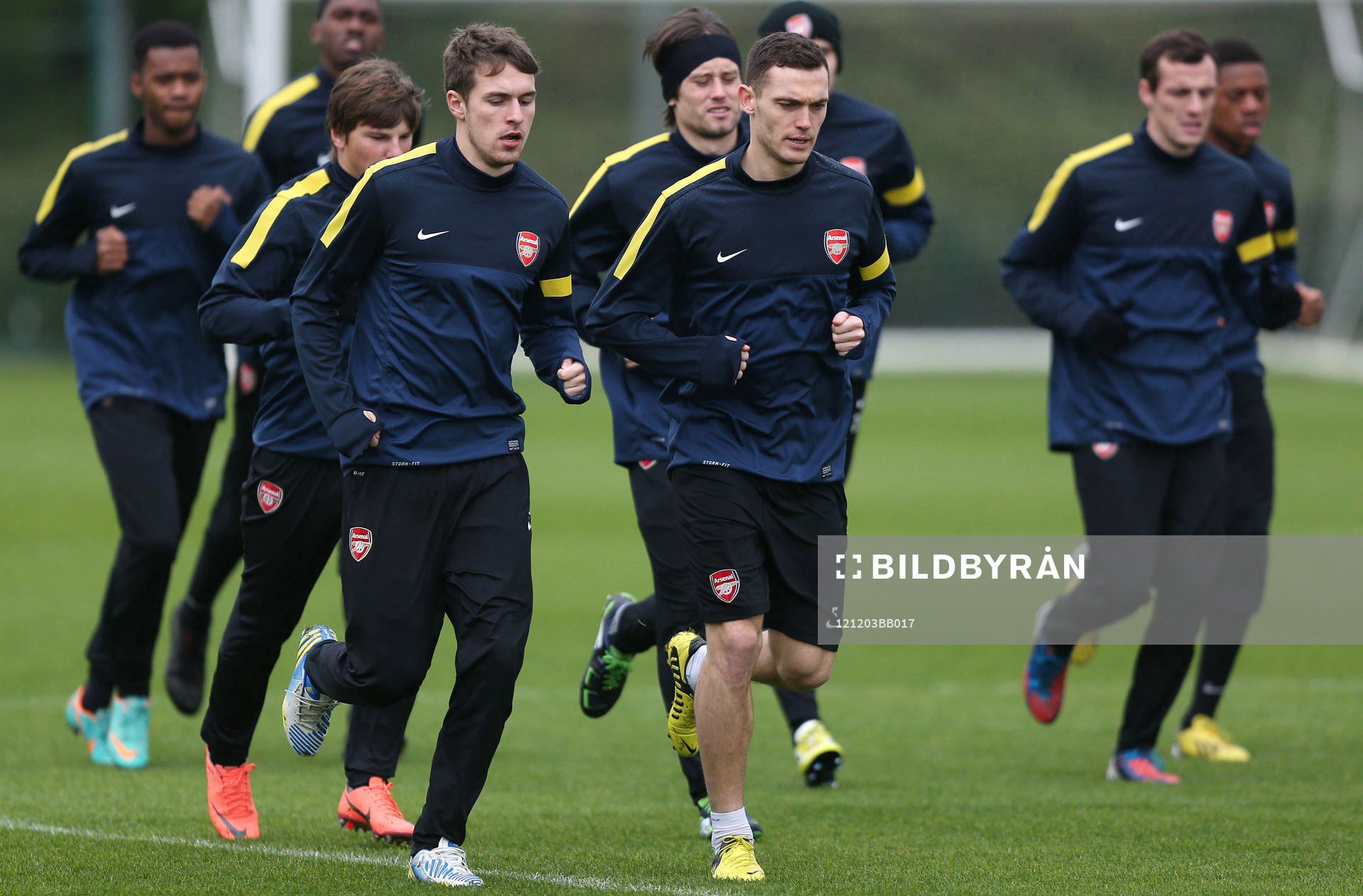 Football - Arsenal Training  - Arsenal Training Ground -