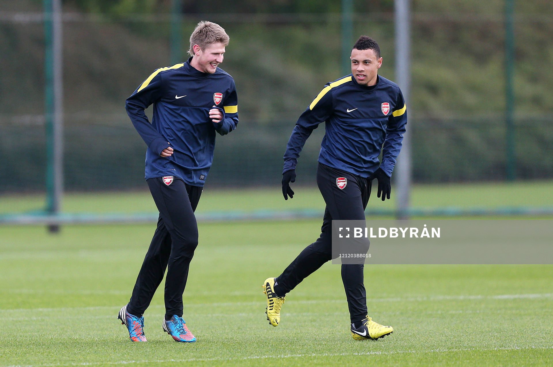 Football - Arsenal Training  - Arsenal Training Ground -
