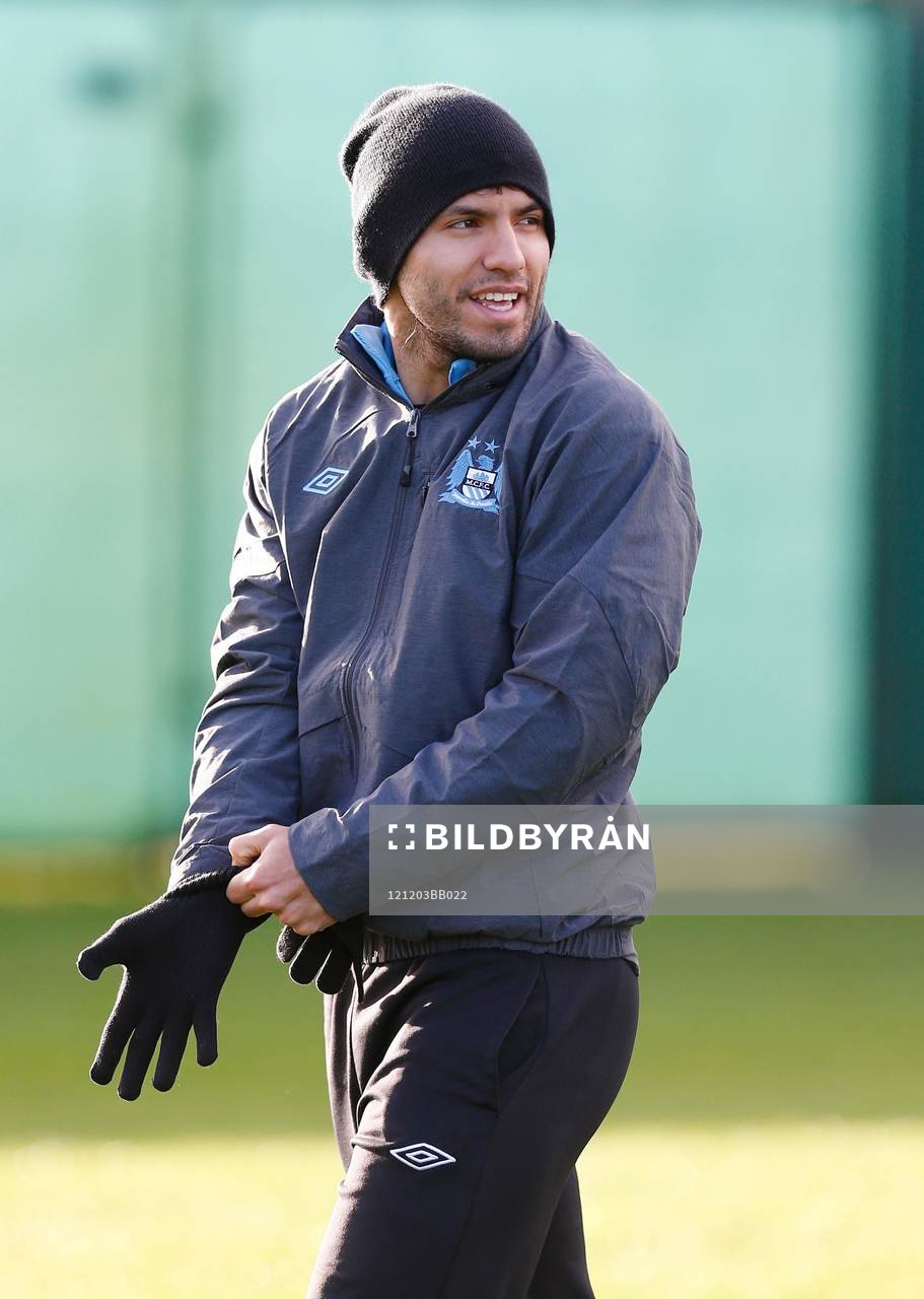 Football - Manchester City Training  - Manchester City