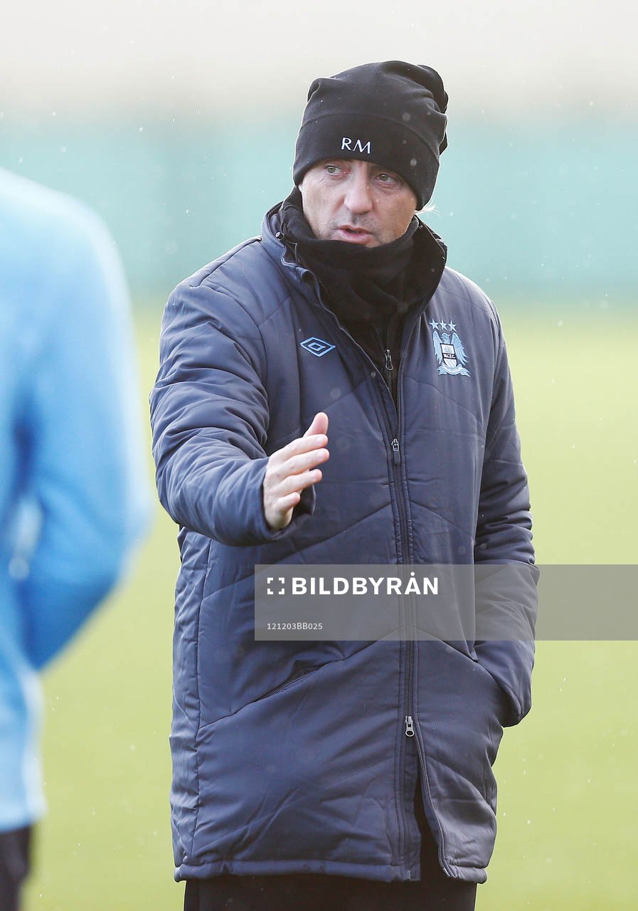 Football - Manchester City Training  - Manchester City