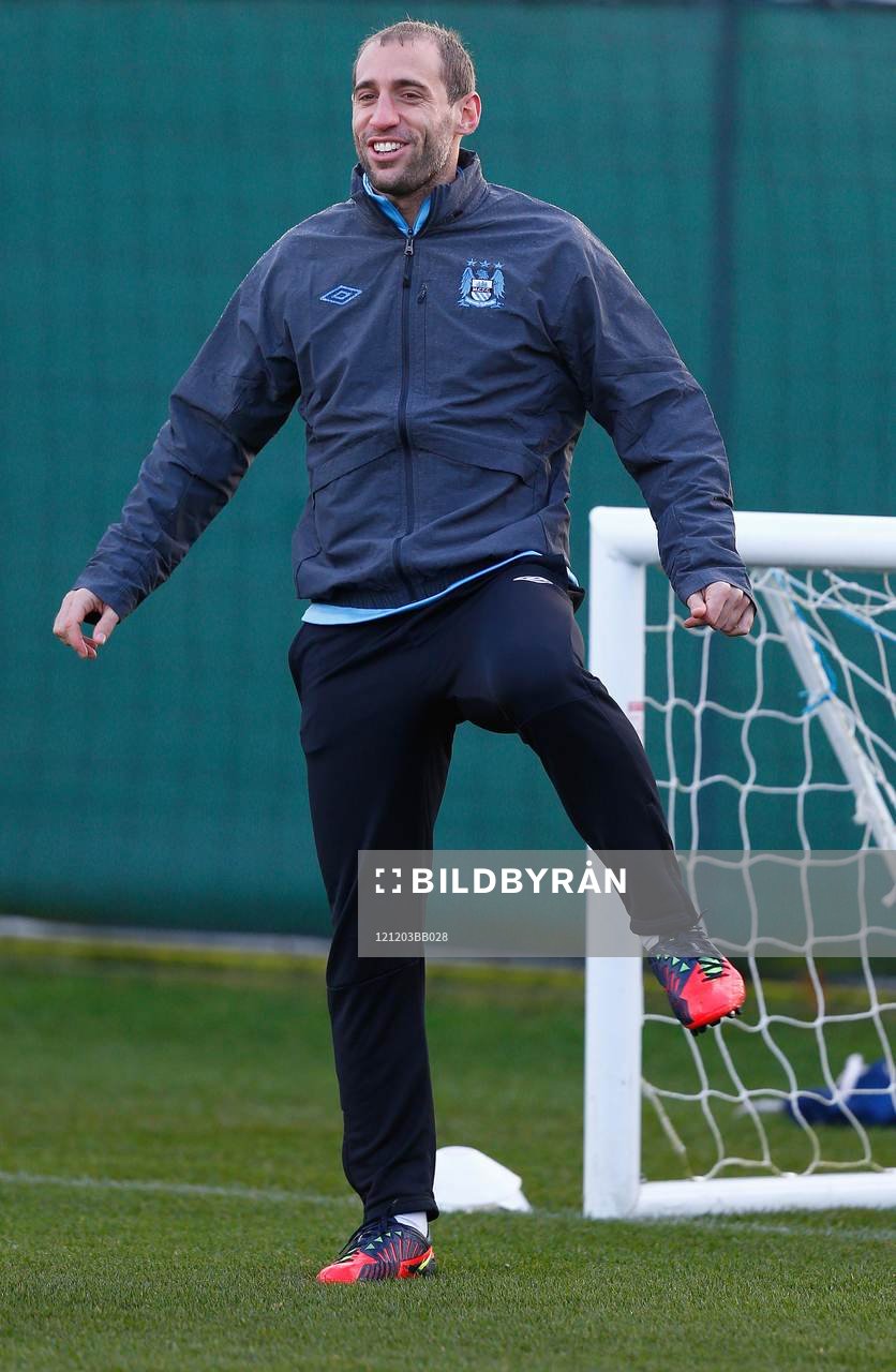 Football - Manchester City Training  - Manchester City