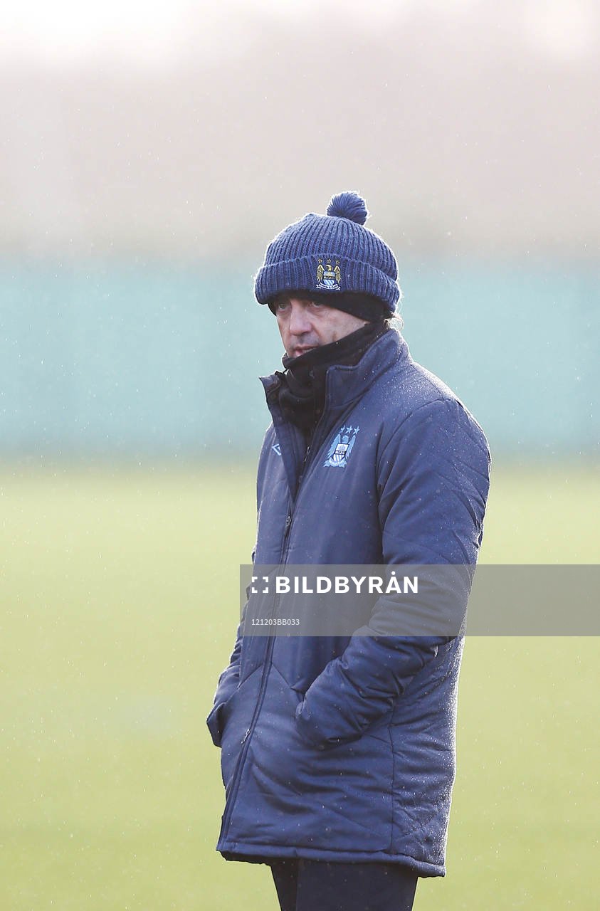 Football - Manchester City Training  - Manchester City