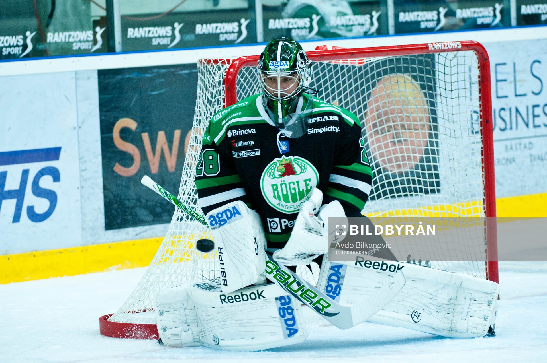 MArtin Gerber, målvakt, Rögle