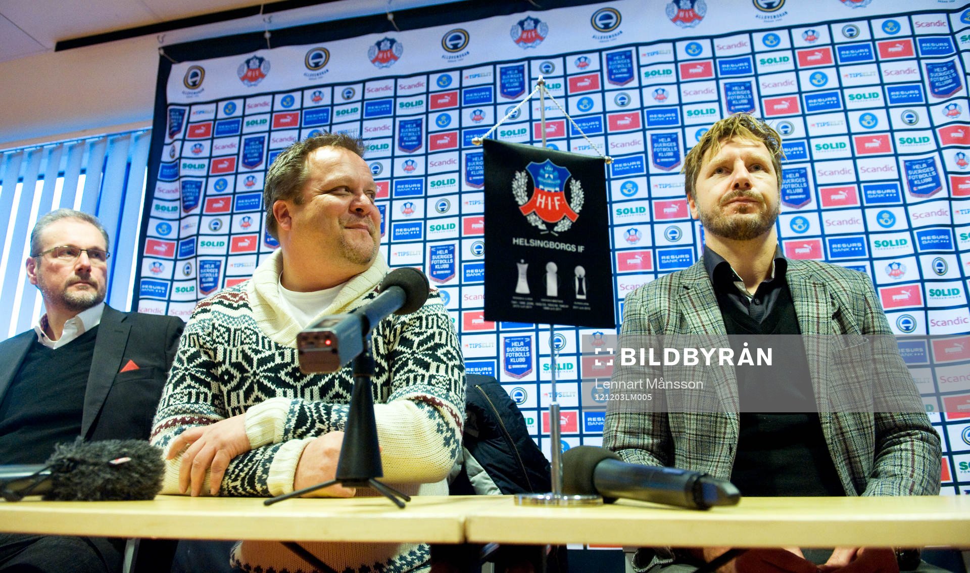 Fotboll, Helsingborgs IF, Roar Hansen, ny tränare, här