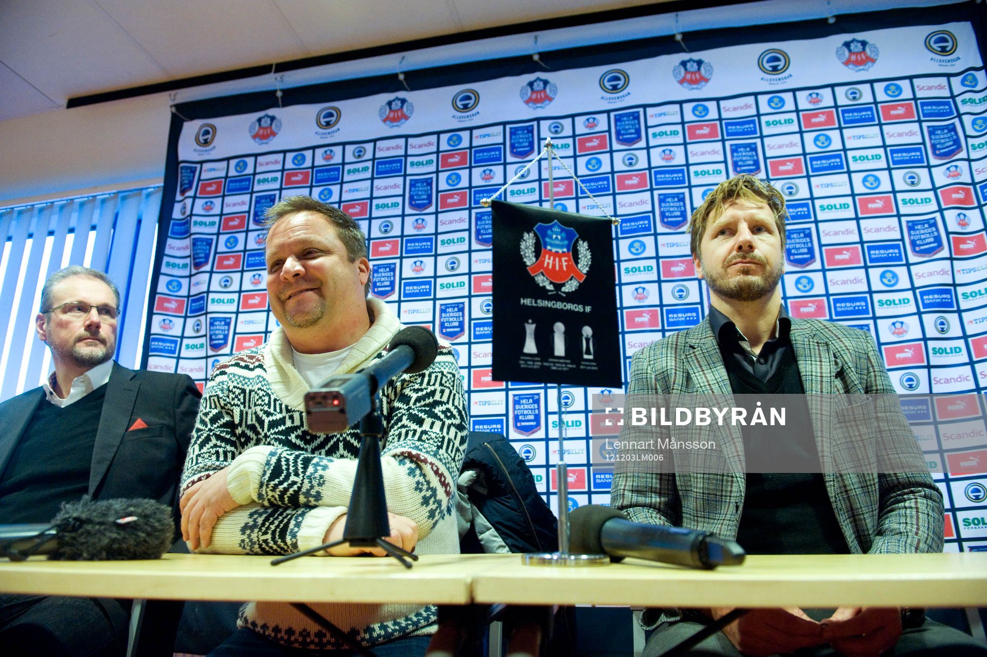 Fotboll, Helsingborgs IF, Roar Hansen, ny tränare, här