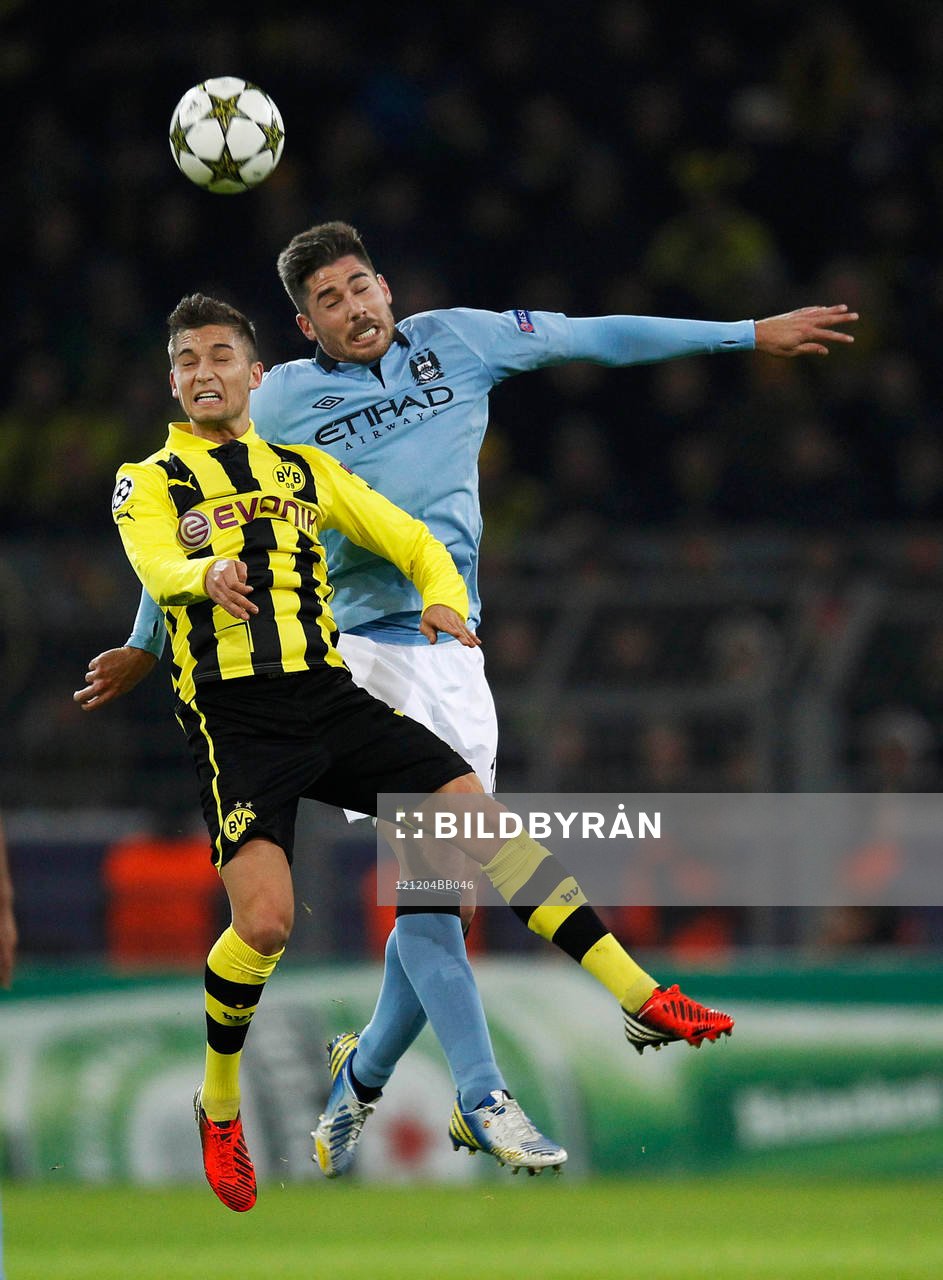 Football - Borussia Dortmund v Manchester City - UEFA