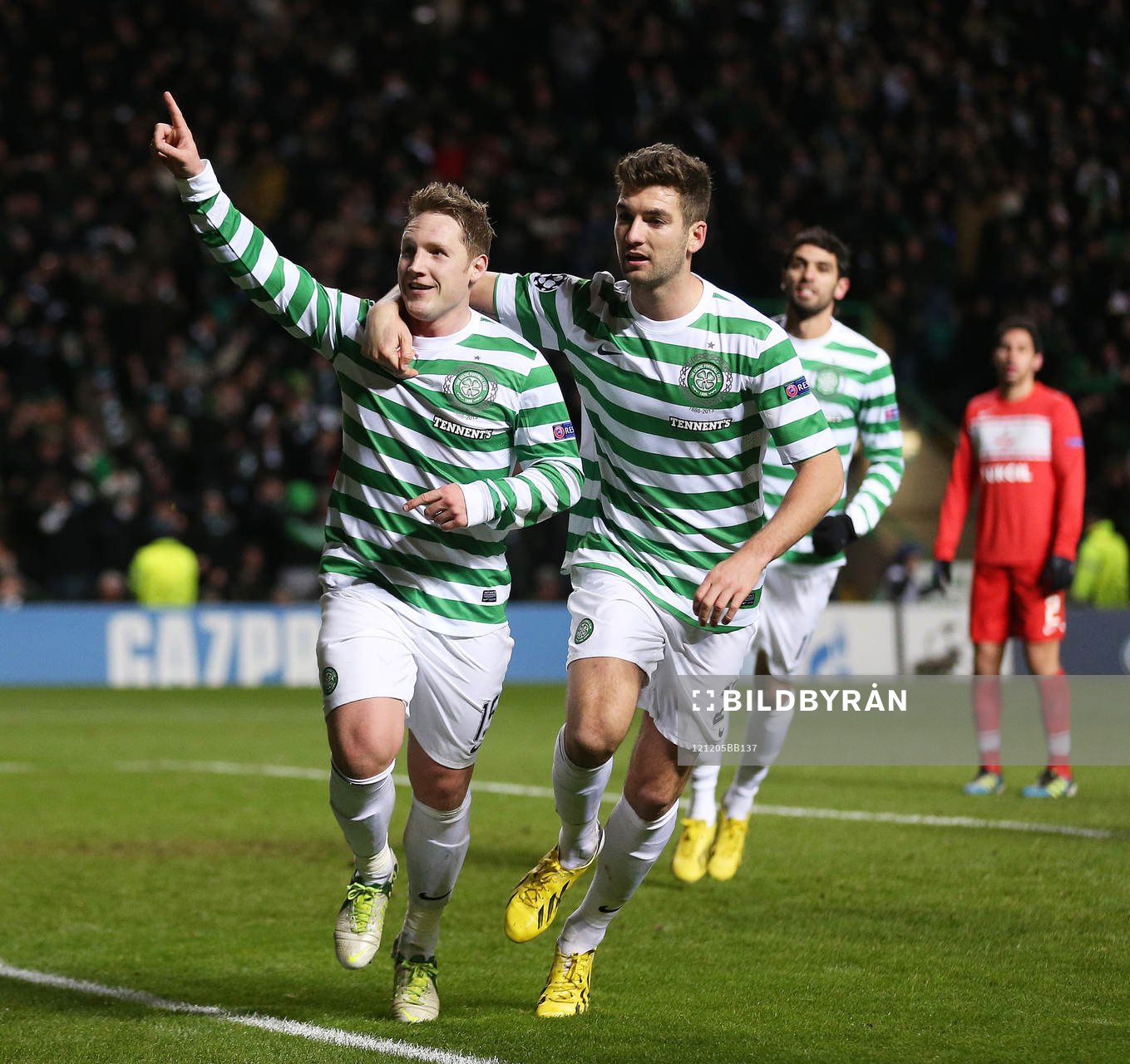 Football - Celtic v Spartak Moscow - UEFA Champions League