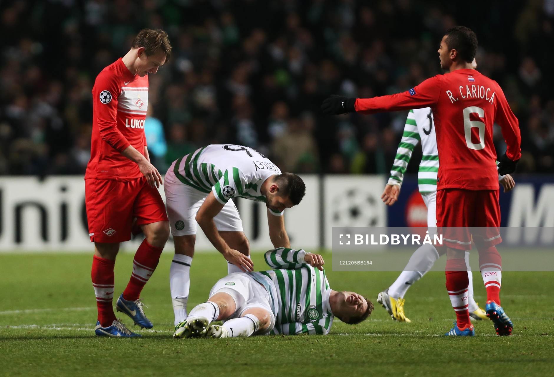 Football - Celtic v Spartak Moscow - UEFA Champions League
