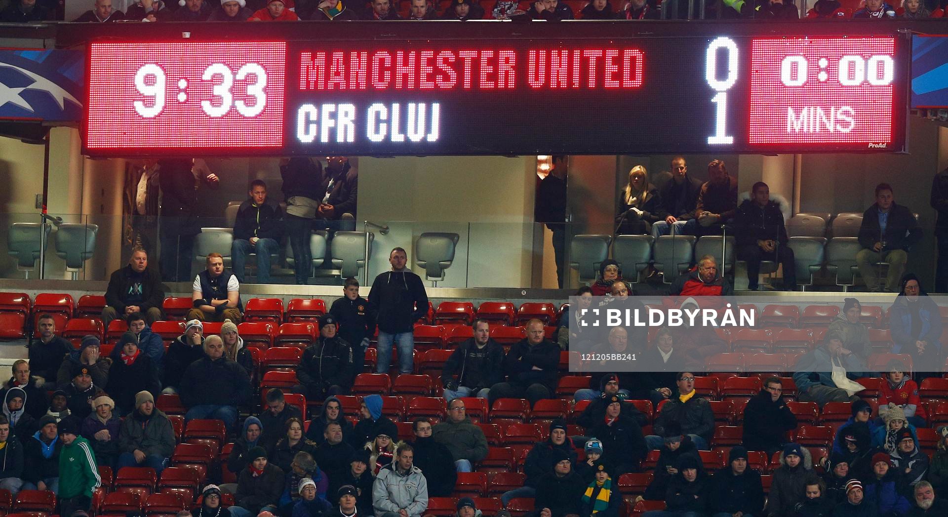 Football - Manchester United v CFR Cluj - UEFA Champions