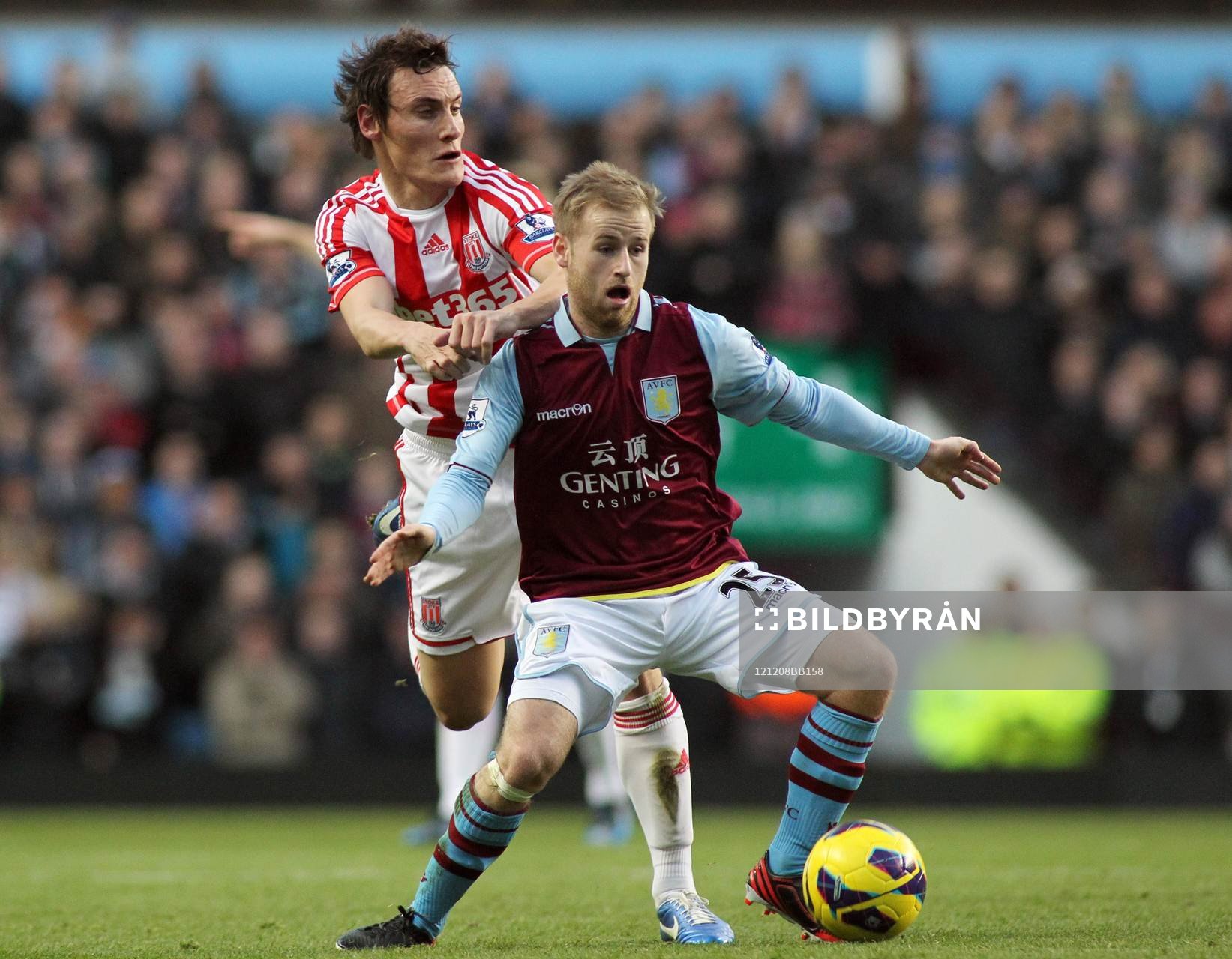Football - Aston Villa v Stoke City - Barclays Premier