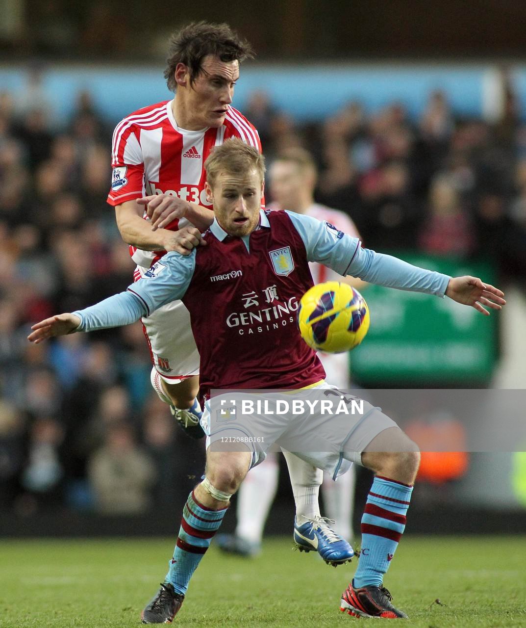 Football - Aston Villa v Stoke City - Barclays Premier