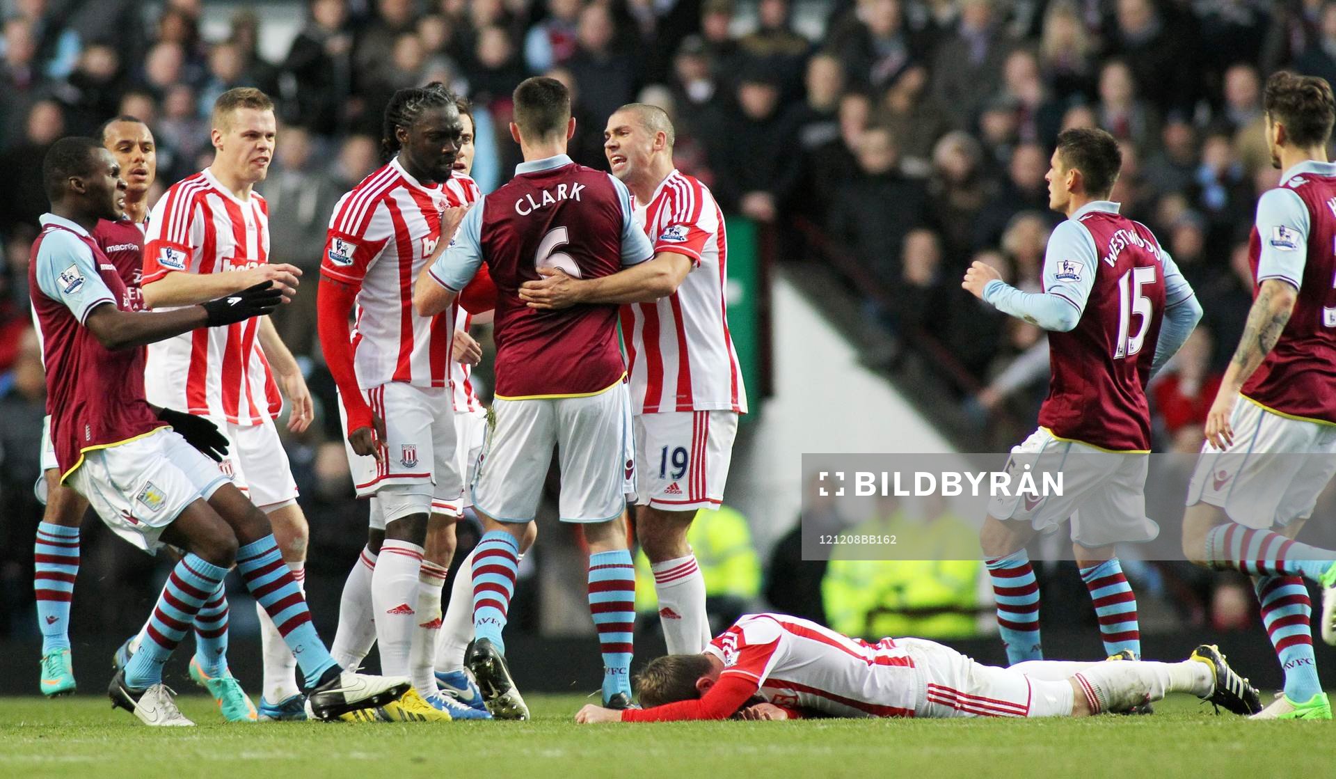 Football - Aston Villa v Stoke City - Barclays Premier