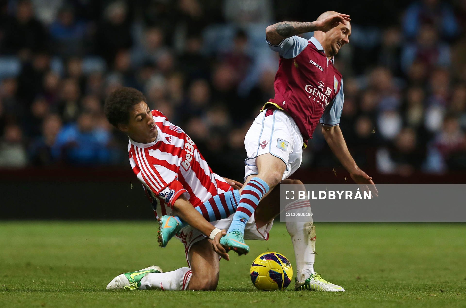 Football - Aston Villa v Stoke City - Barclays Premier
