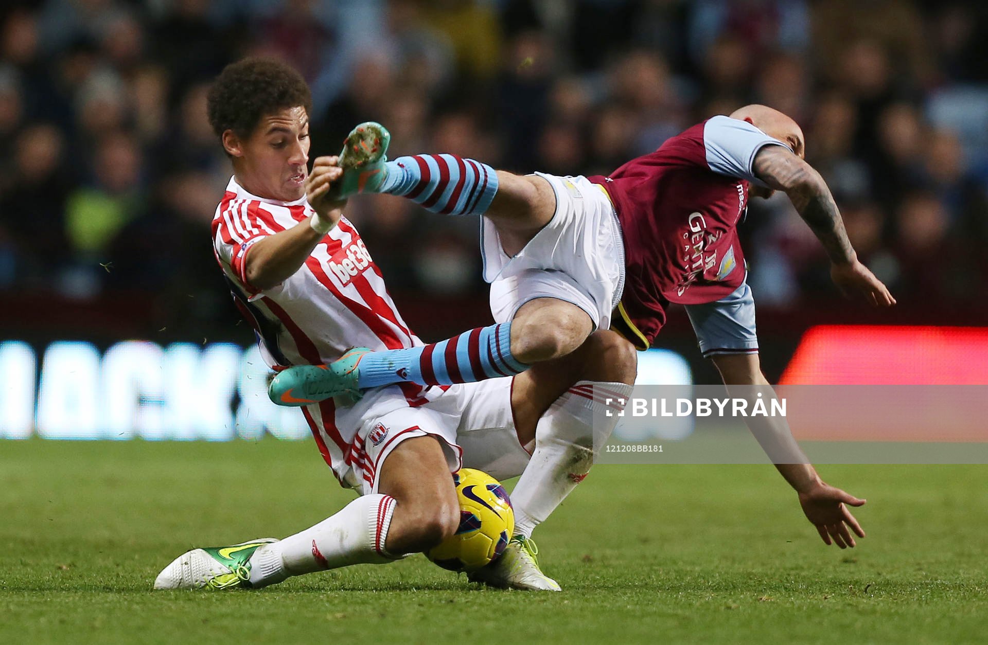 Football - Aston Villa v Stoke City - Barclays Premier