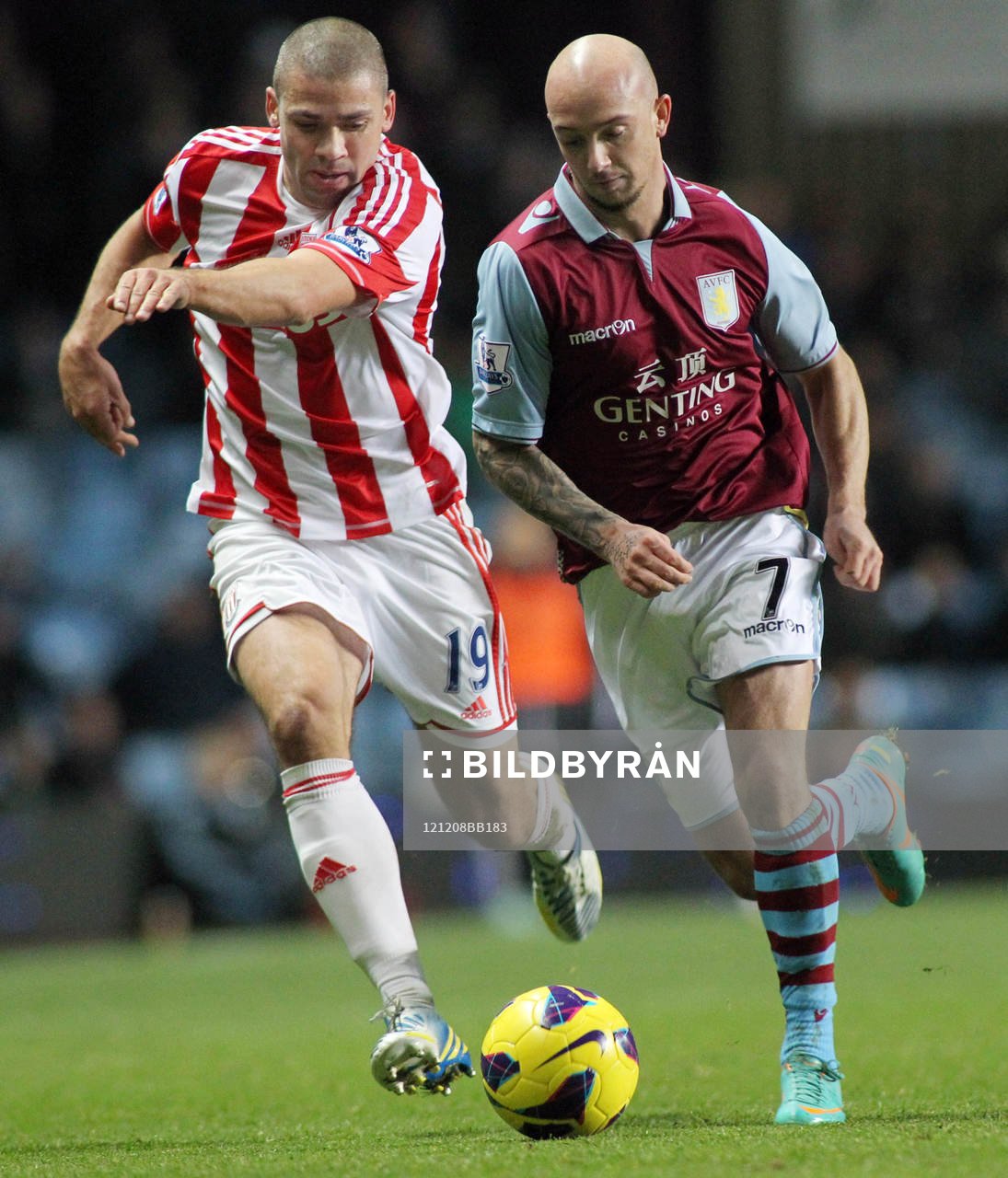 Football - Aston Villa v Stoke City - Barclays Premier