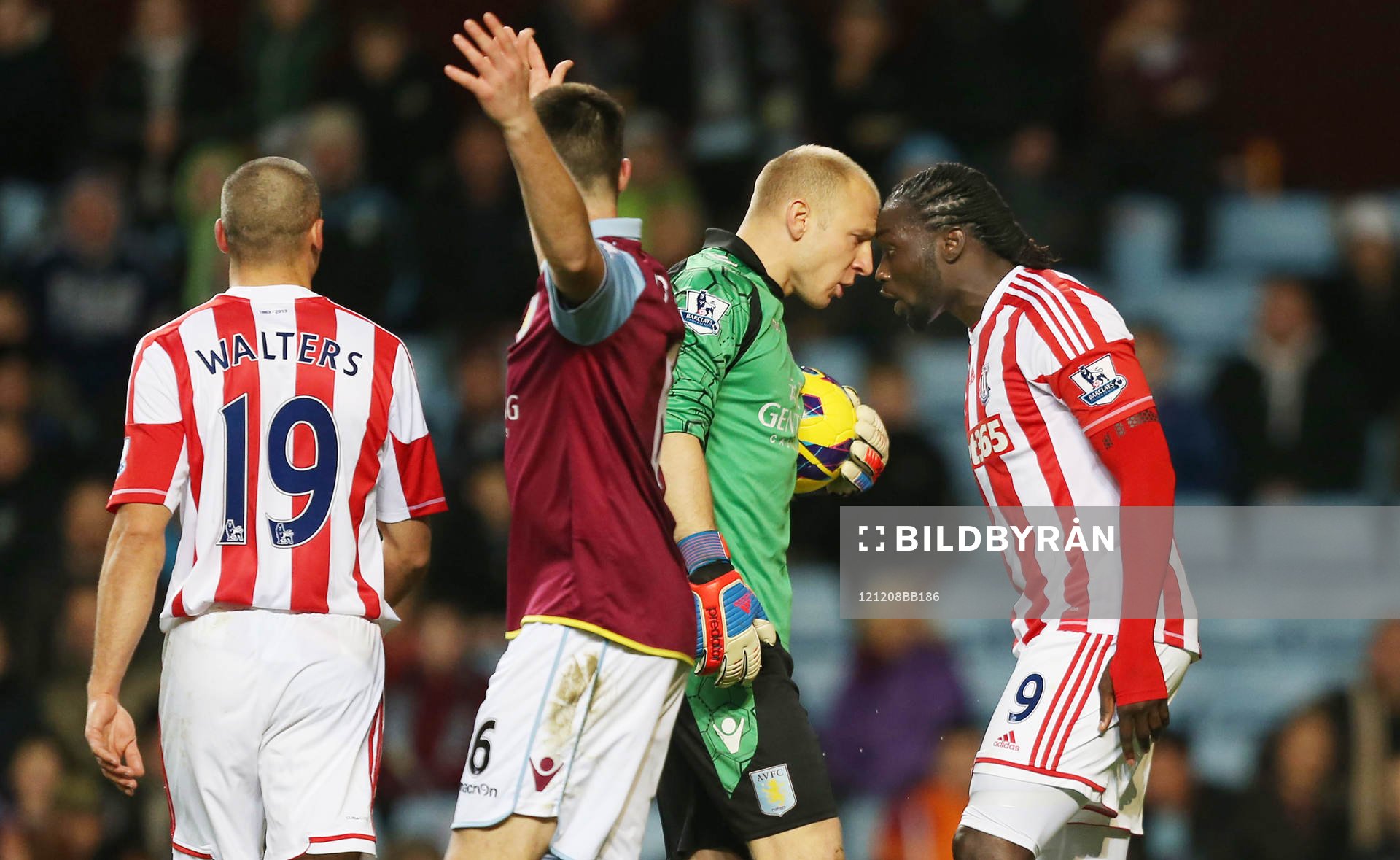 Football - Aston Villa v Stoke City - Barclays Premier