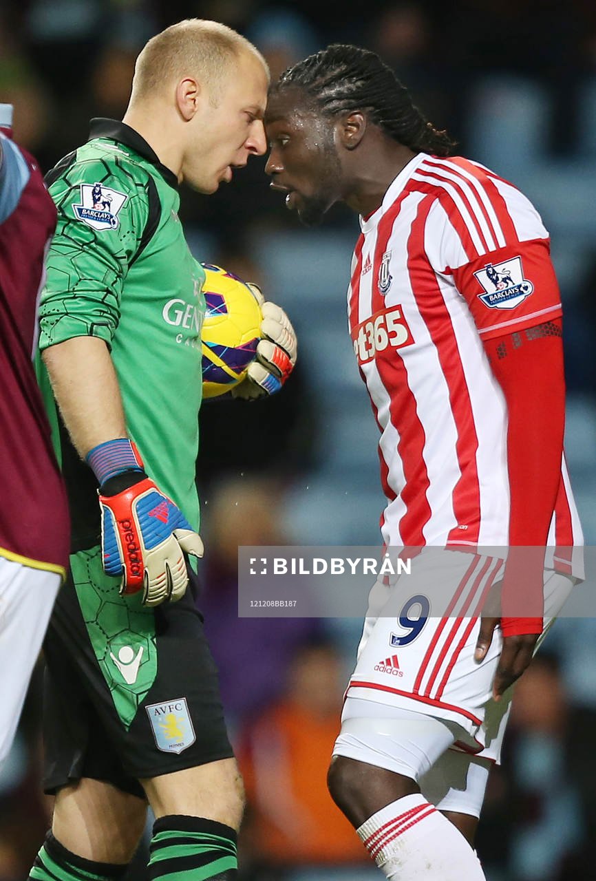 Football - Aston Villa v Stoke City - Barclays Premier