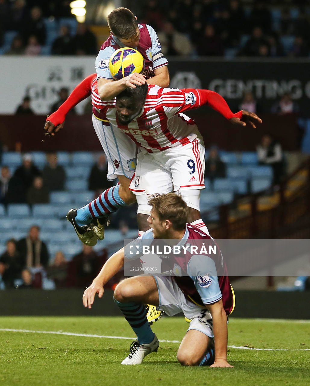 Football - Aston Villa v Stoke City - Barclays Premier