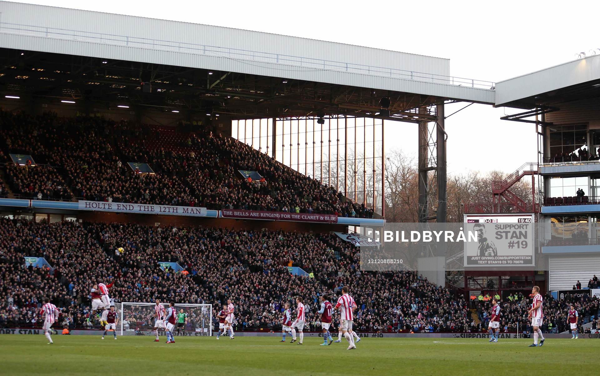 Football - Aston Villa v Stoke City - Barclays Premier