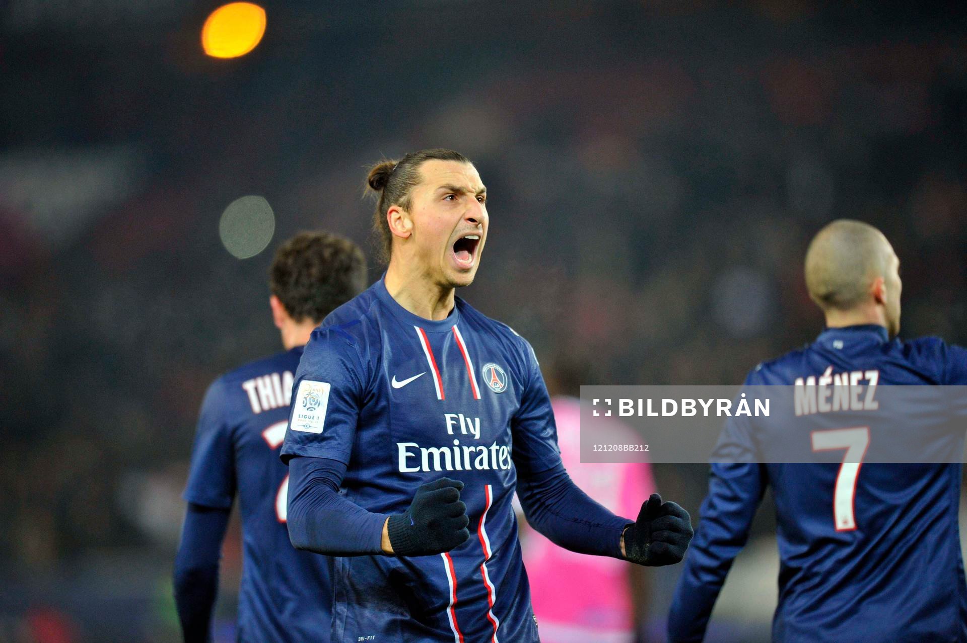 Jeremy MENEZ  /  Zlatan IBRAHIMOVIC  - 08.12.2012 - PSG /