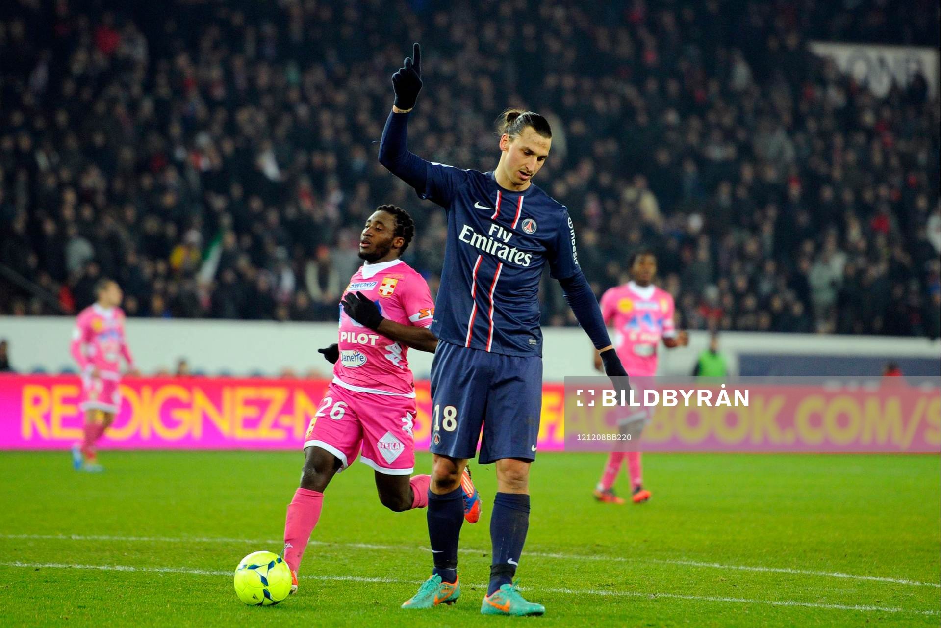 ZLATAN IBRAHIMOVIC   - 08.12.2012 - PSG / Evian Thonon -