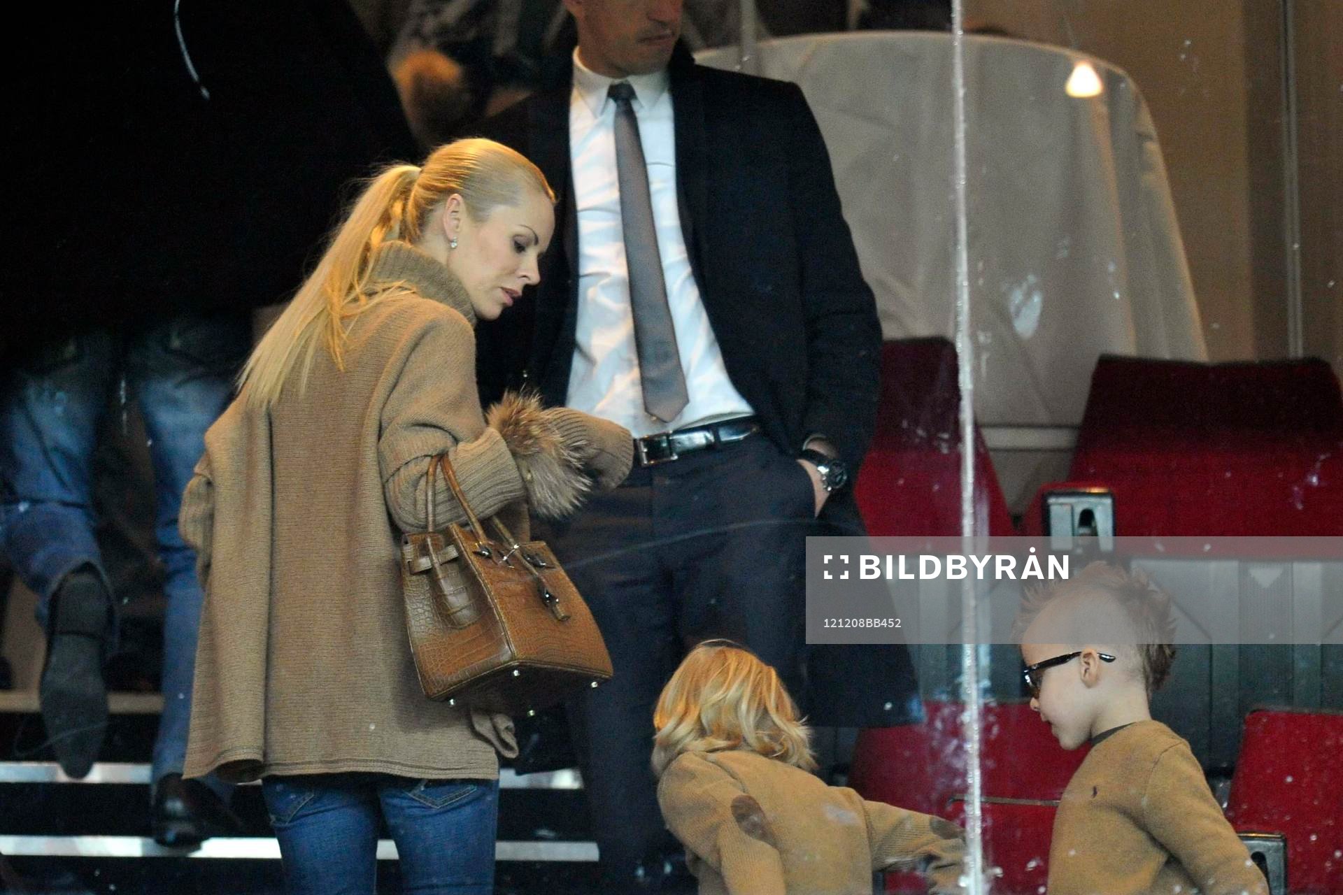 HELENA SEGER avec ses enfants - femme DE ZLATAN IBRAHIMOVIC