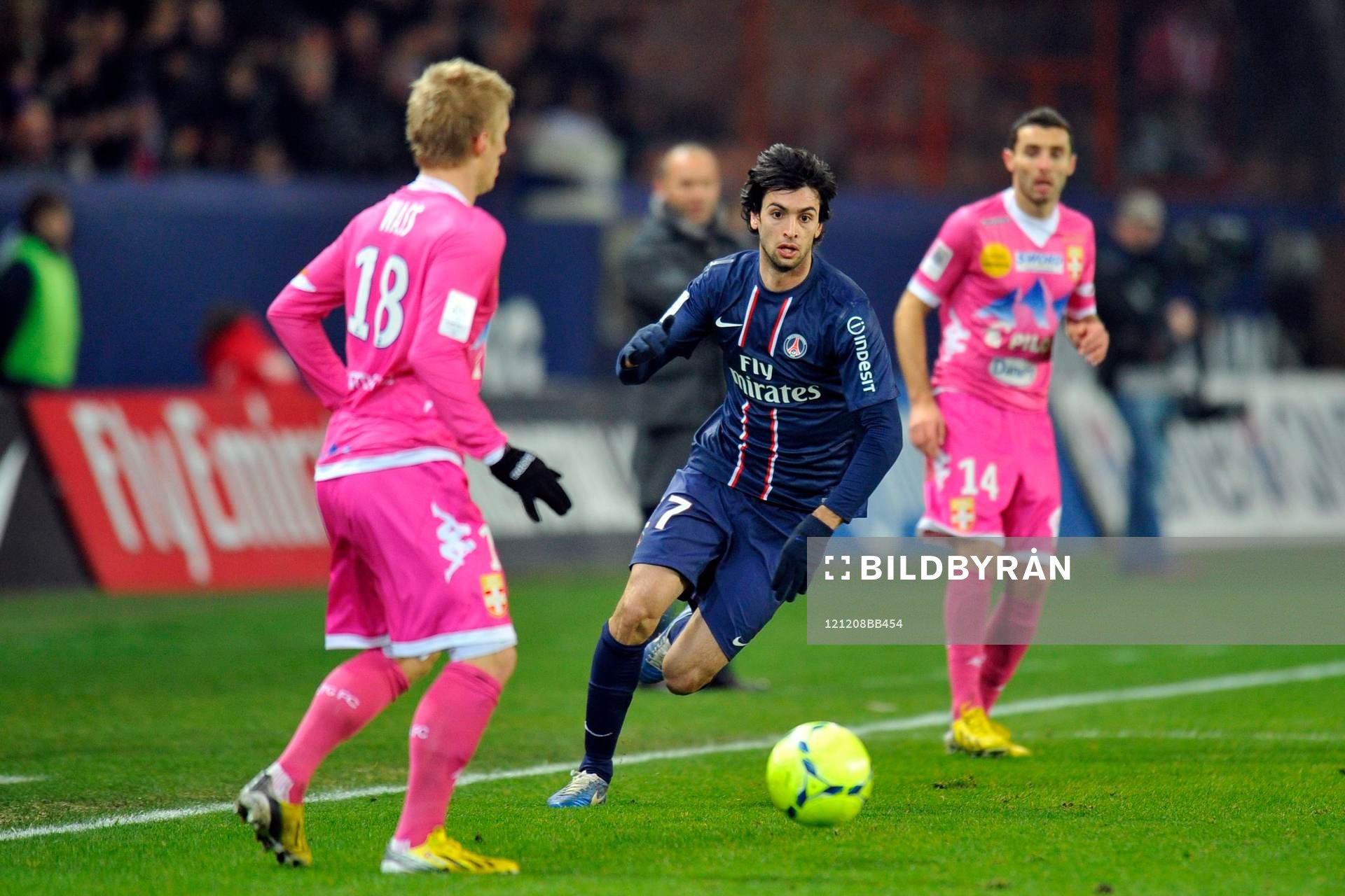 Javier PASTORE - 08.12.2012 - PSG /Evian Thonon - 16e