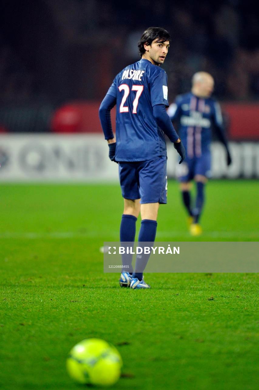 Javier PASTORE - 08.12.2012 - PSG /Evian Thonon - 16e