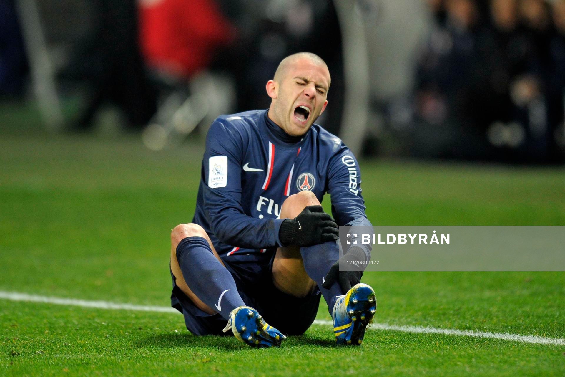 Jeremy MENEZ - 08.12.2012 - PSG /Evian Thonon - 16e journee