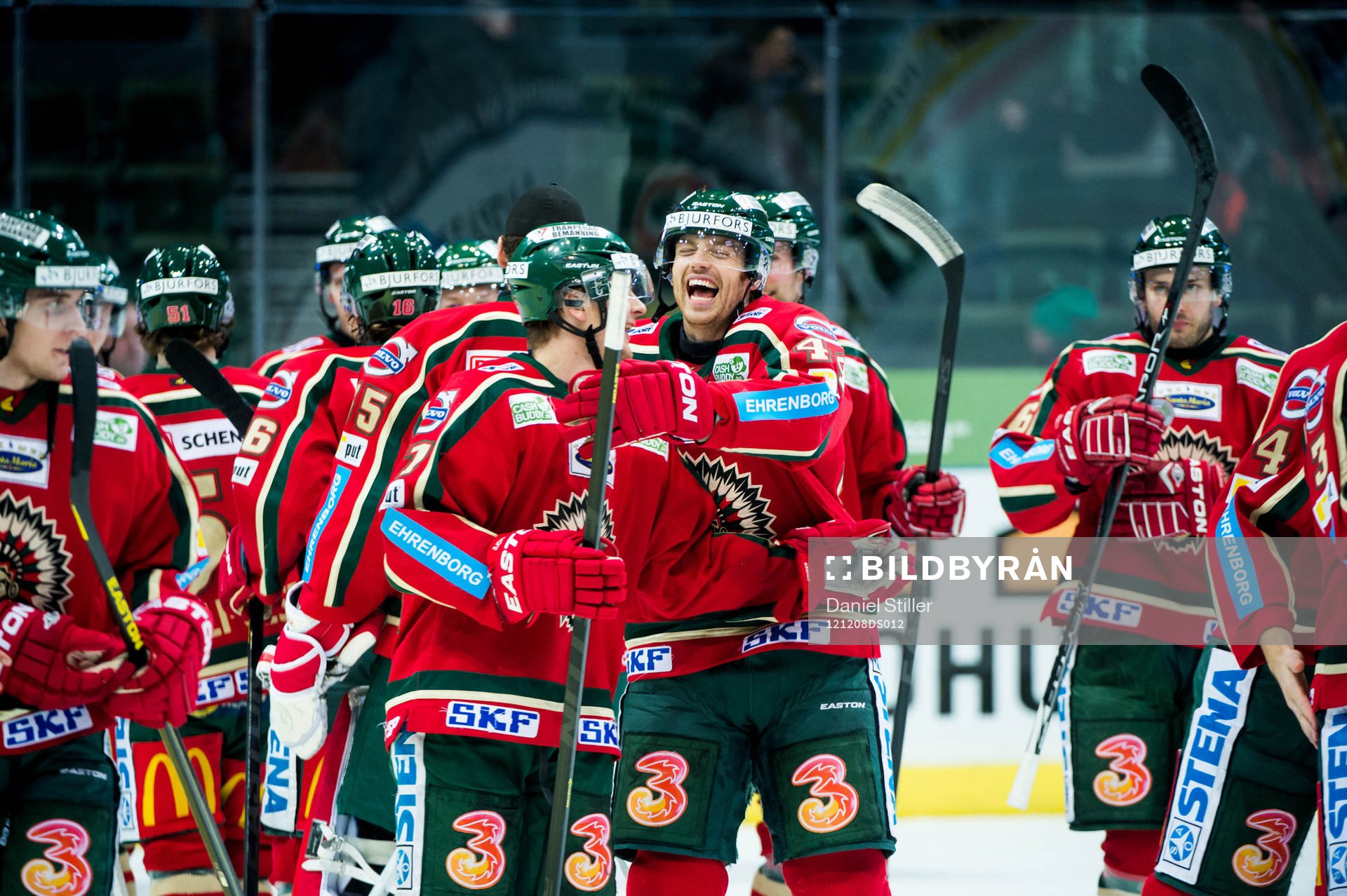 Doug Lynch, Henrik Tömmernes, Frölunda, glada