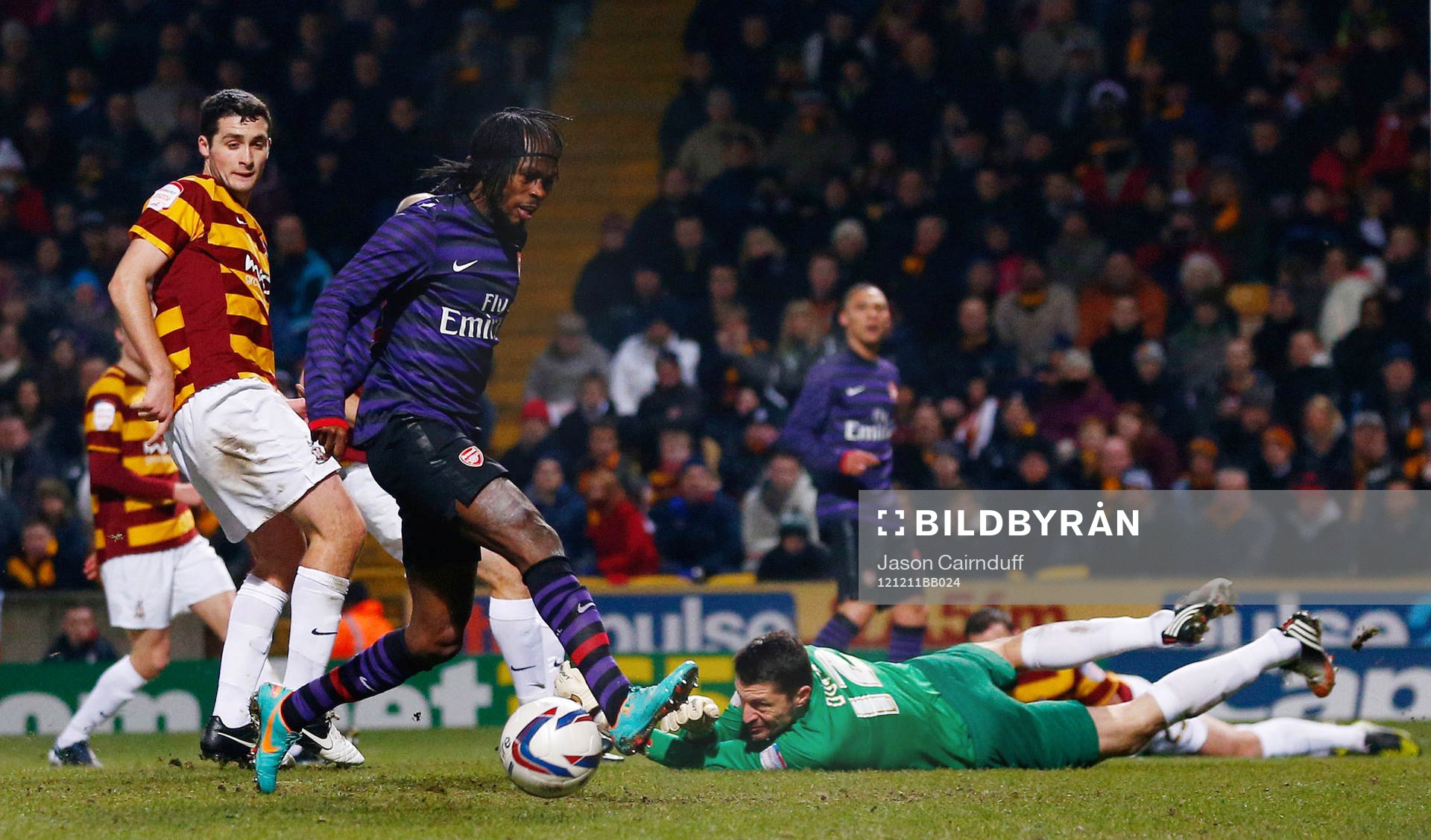 Football - Bradford City v Arsenal - Capital One Cup