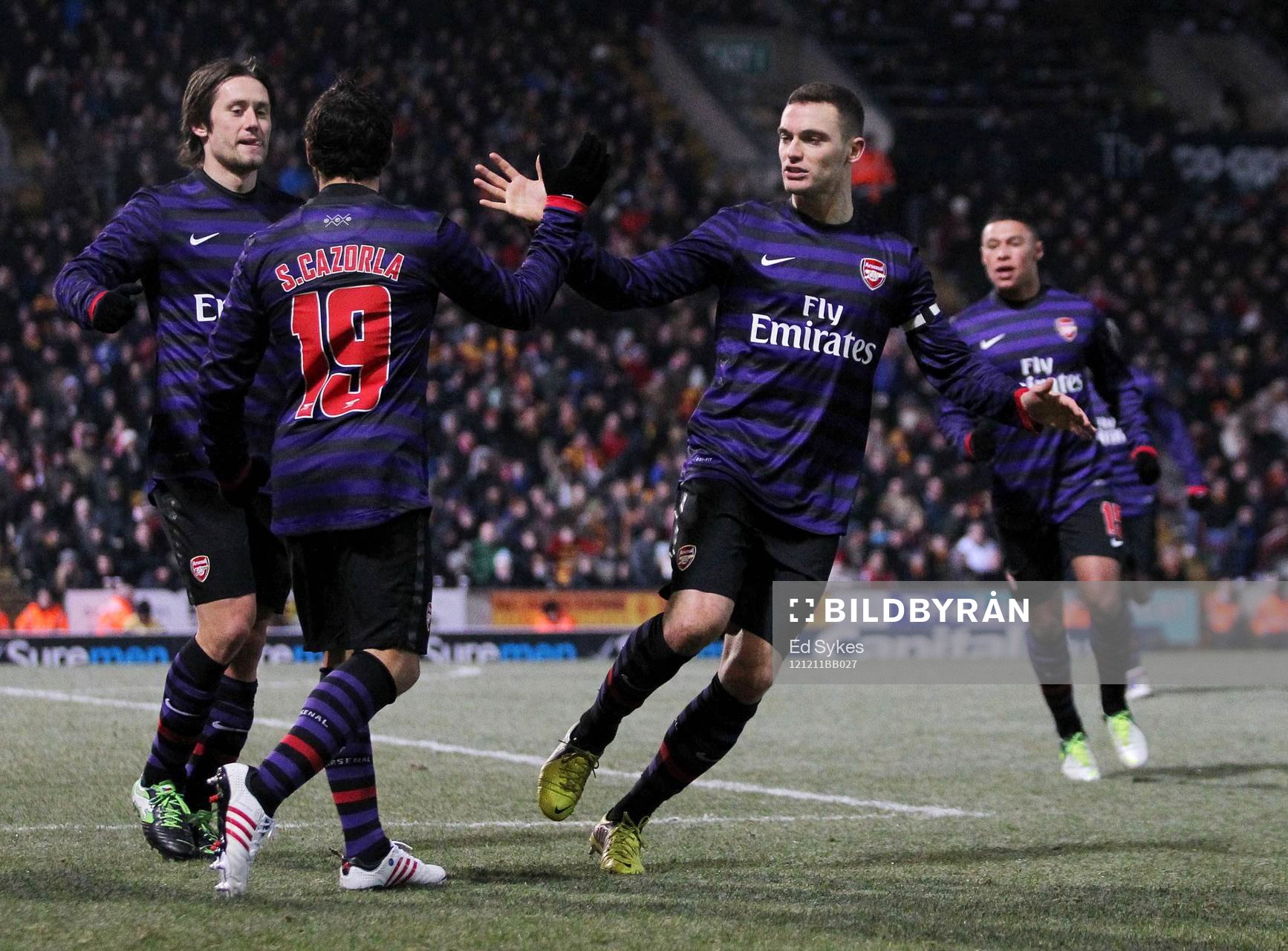 l - Bradford City v Arsenal - Capital One Cup Quarter Final