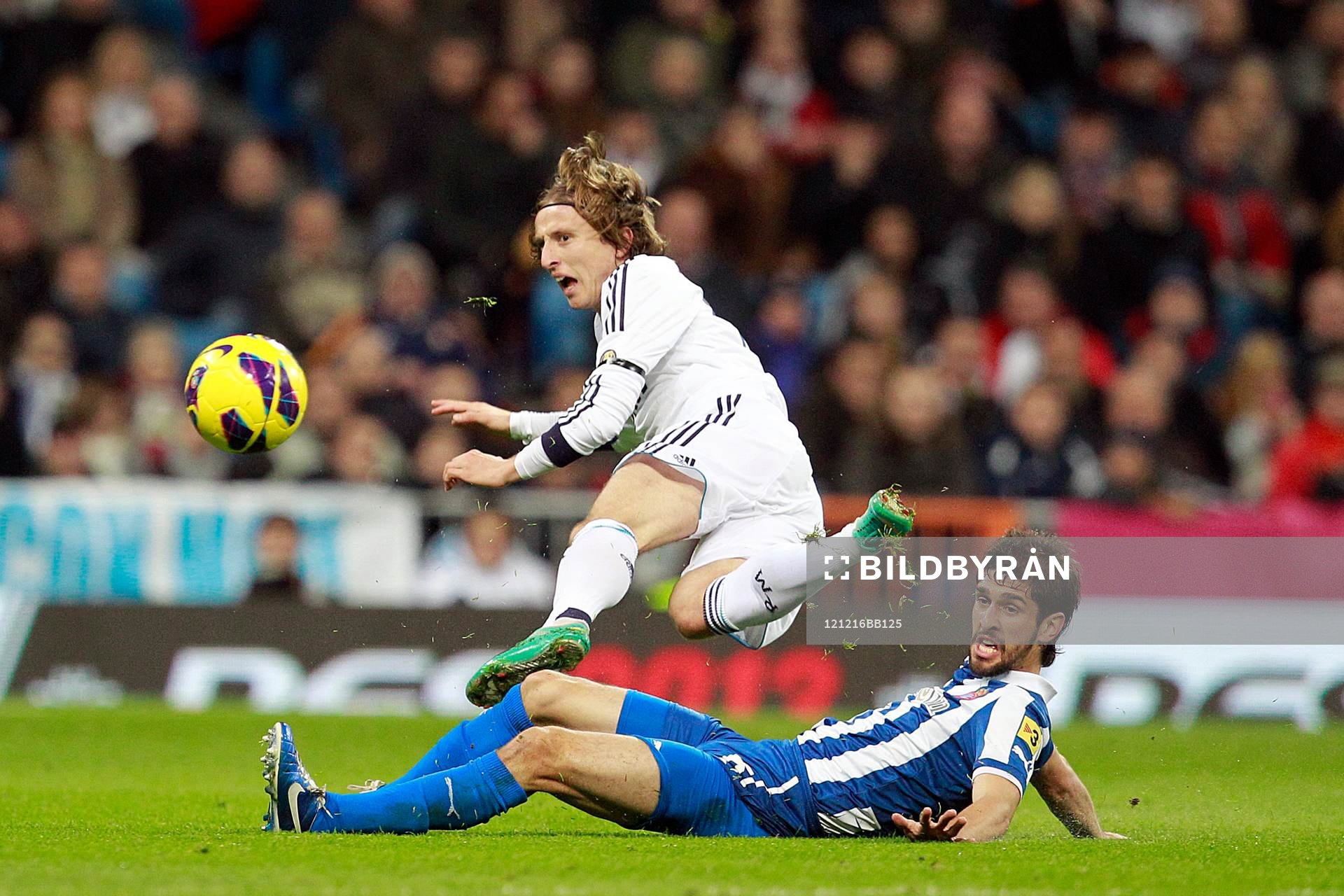 Luka Modric / Juan Daniel Forlin - 16.12.2012 - Real Madrid