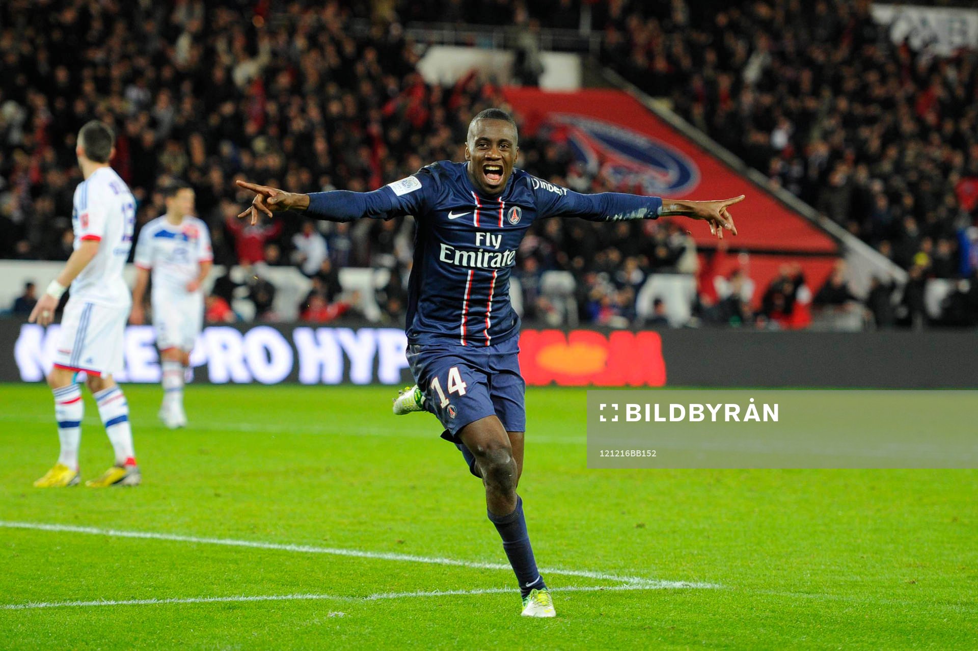 Joie Blaise MATUIDI - 16.12.2012 - PSG / Lyon - 18eme
