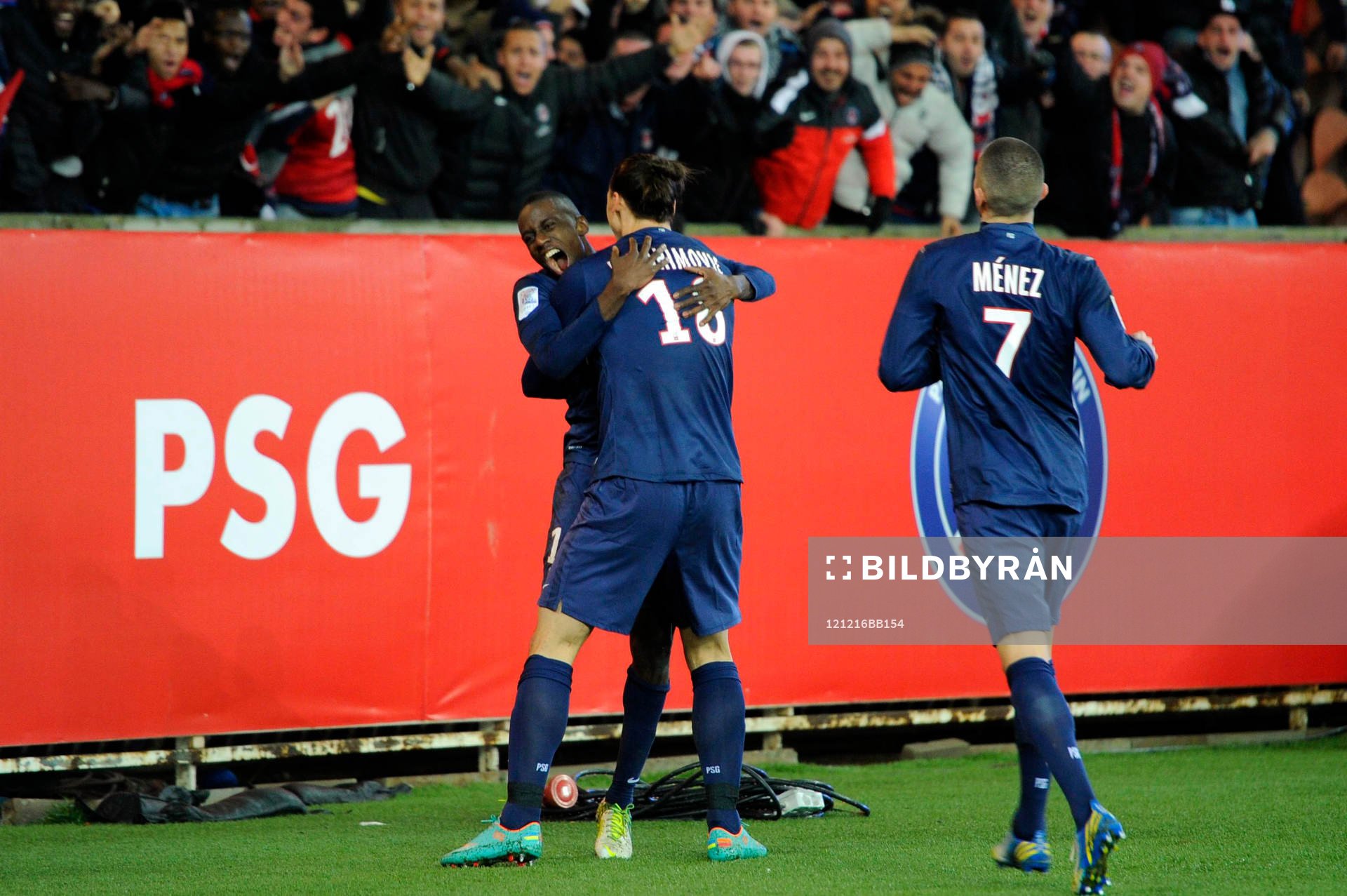 Joie Blaise MATUIDI / Zlatan IBRAHIMOVIC - 16.12.2012 - PSG