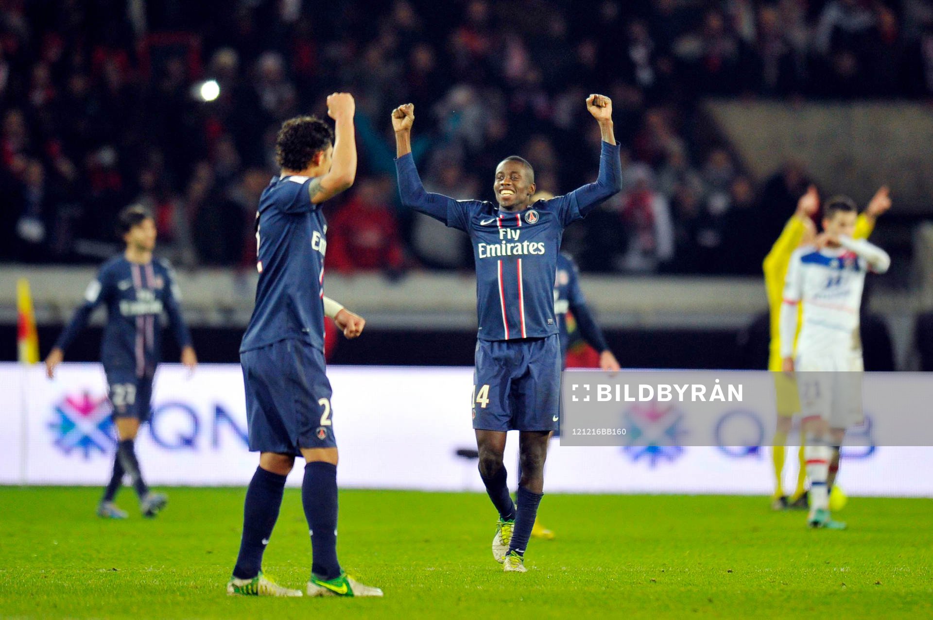 Joie Blaise MATUIDI - 16.12.2012 - PSG / Lyon - 18eme