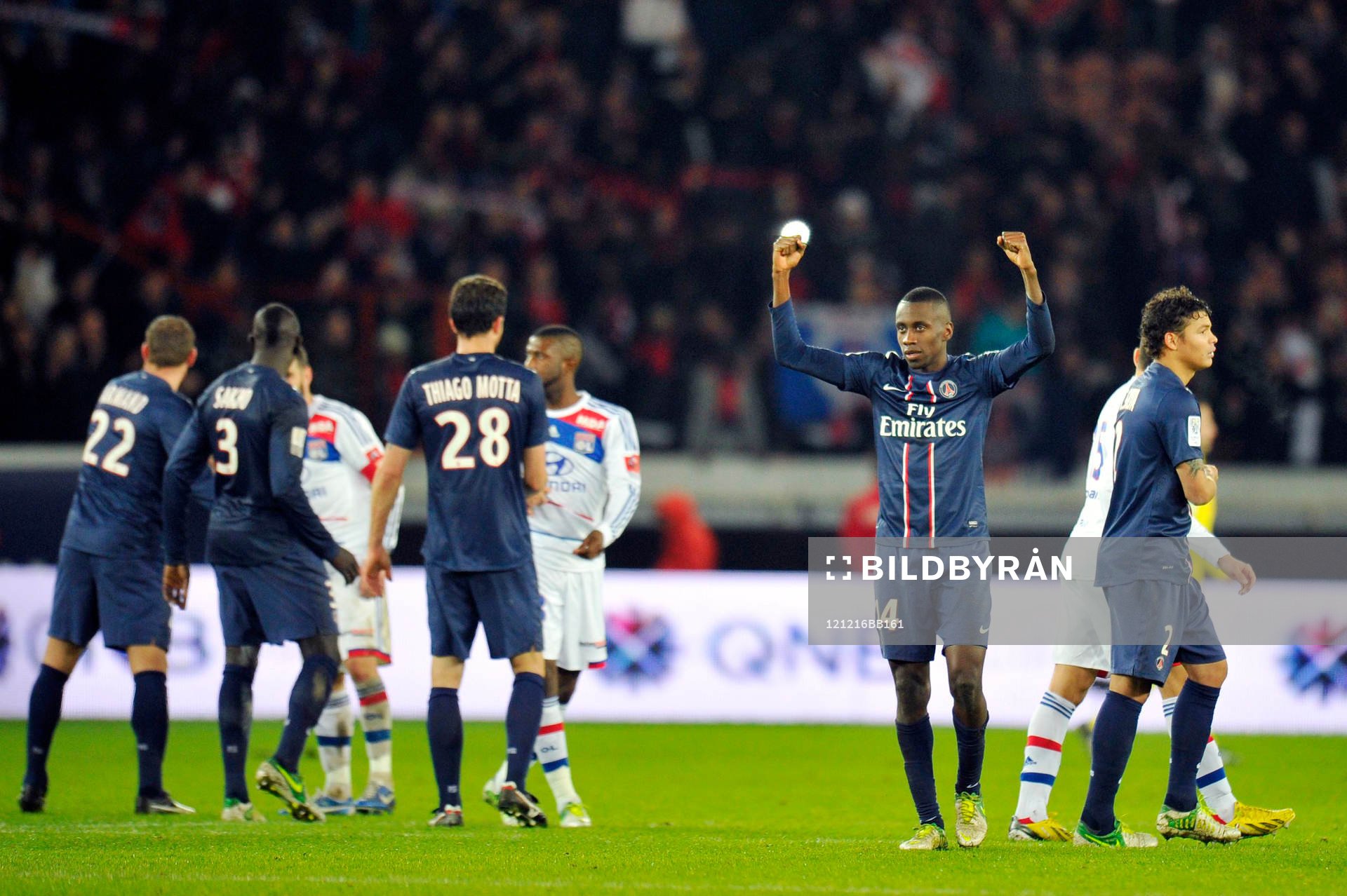 Joie Blaise MATUIDI - 16.12.2012 - PSG / Lyon - 18eme