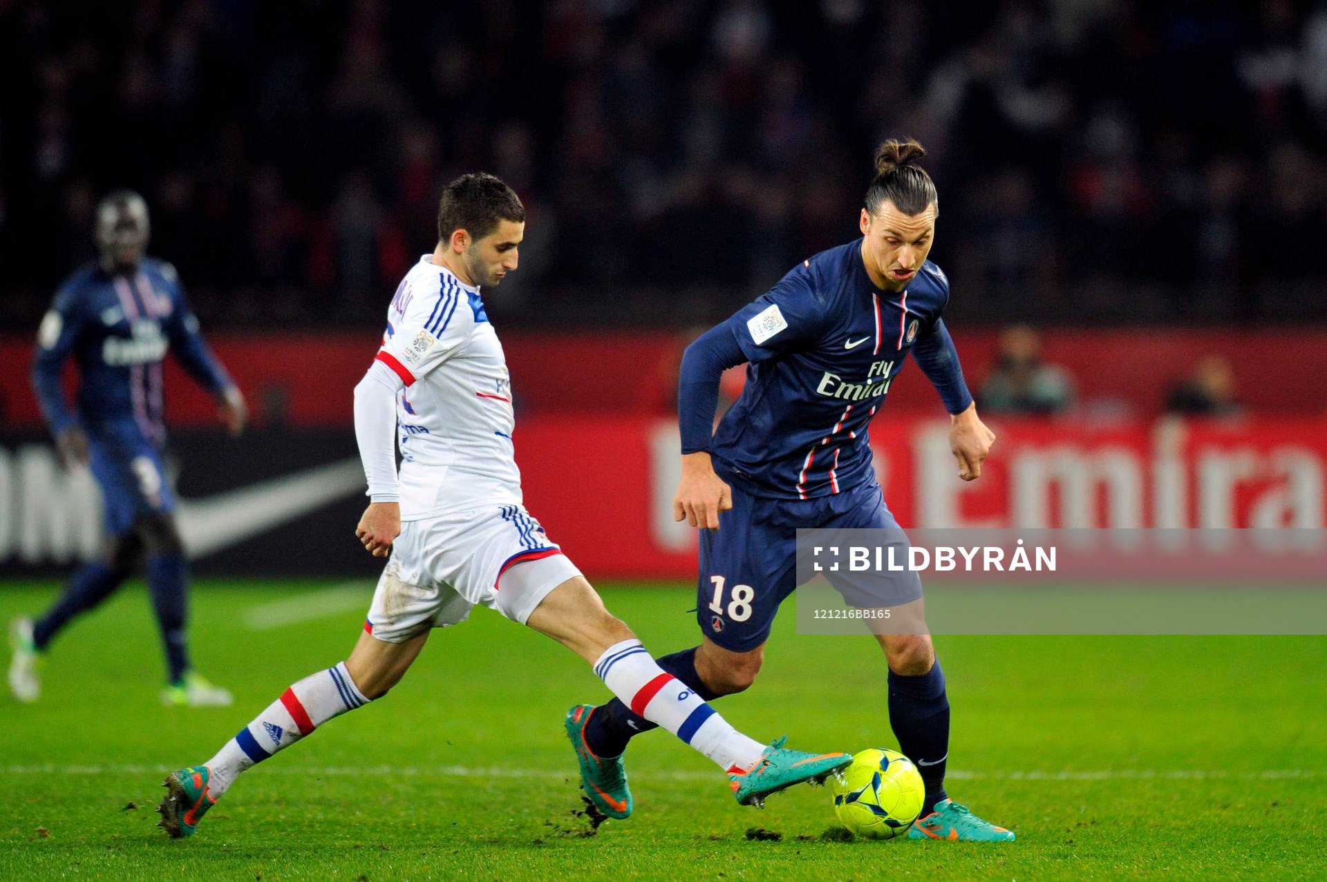 Maxime GONALONS / Zlatan IBRAHIMOVIC - 16.12.2012 - PSG /