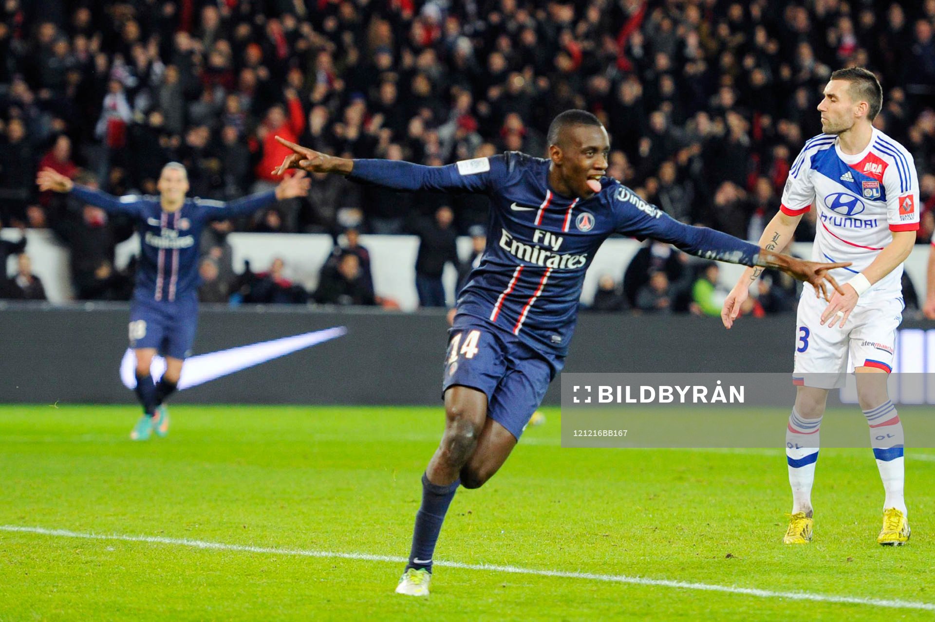 Joie Blaise MATUIDI - 16.12.2012 - PSG / Lyon - 18eme