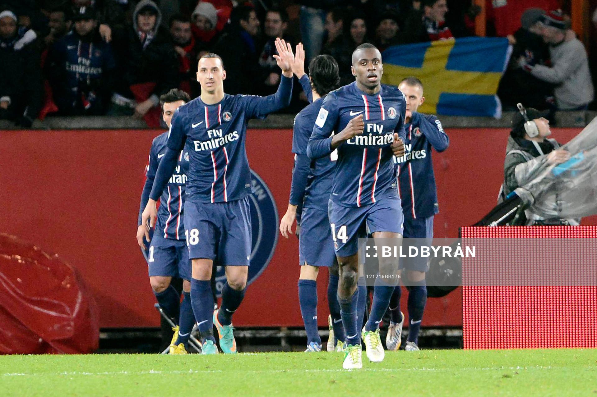 Joie Blaise MATUIDI - 16.12.2012 - PSG / Lyon - 18eme