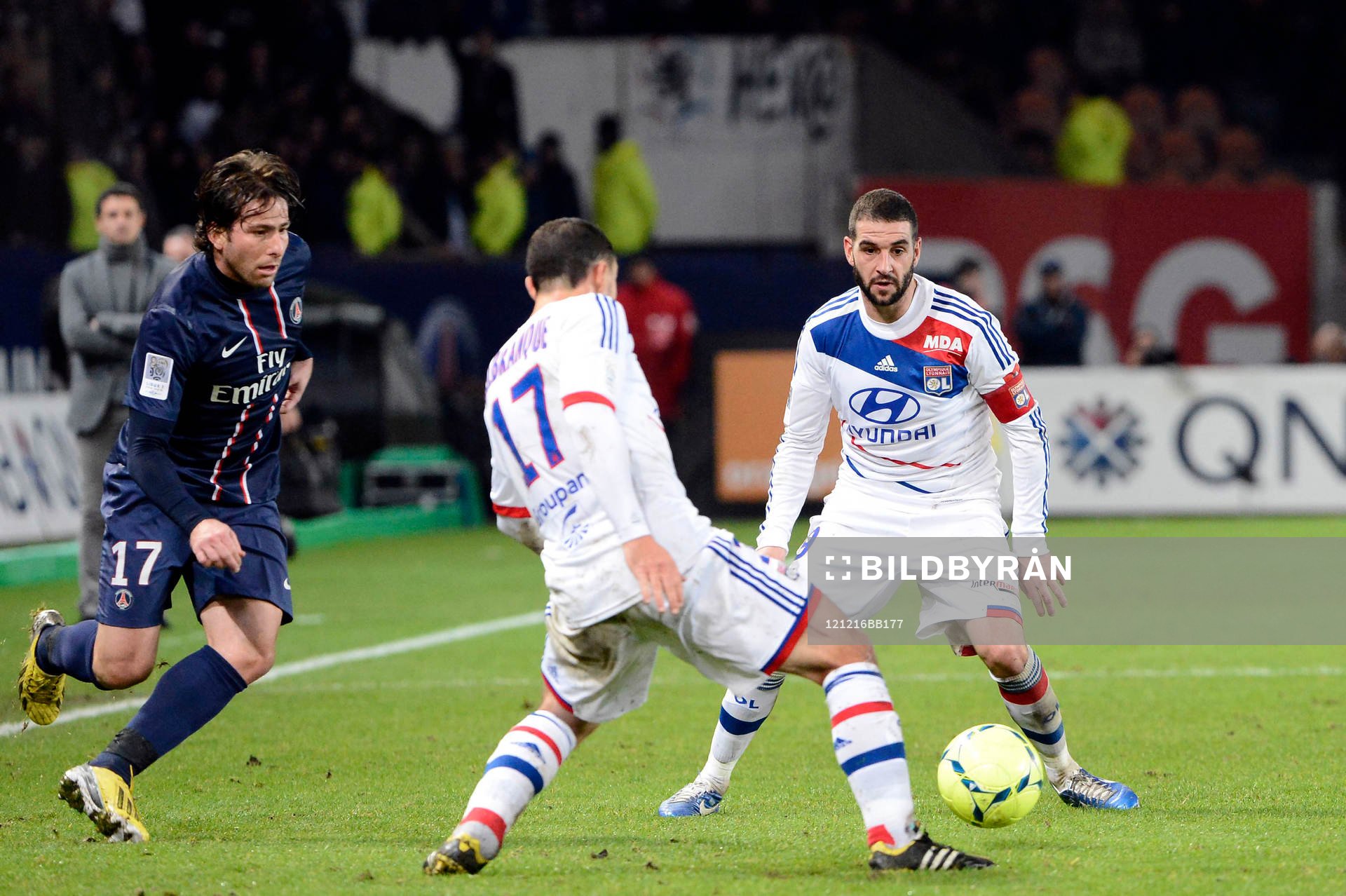 Lisandro  LOPEZ - 16.12.2012 - PSG / Lyon - 18eme journee