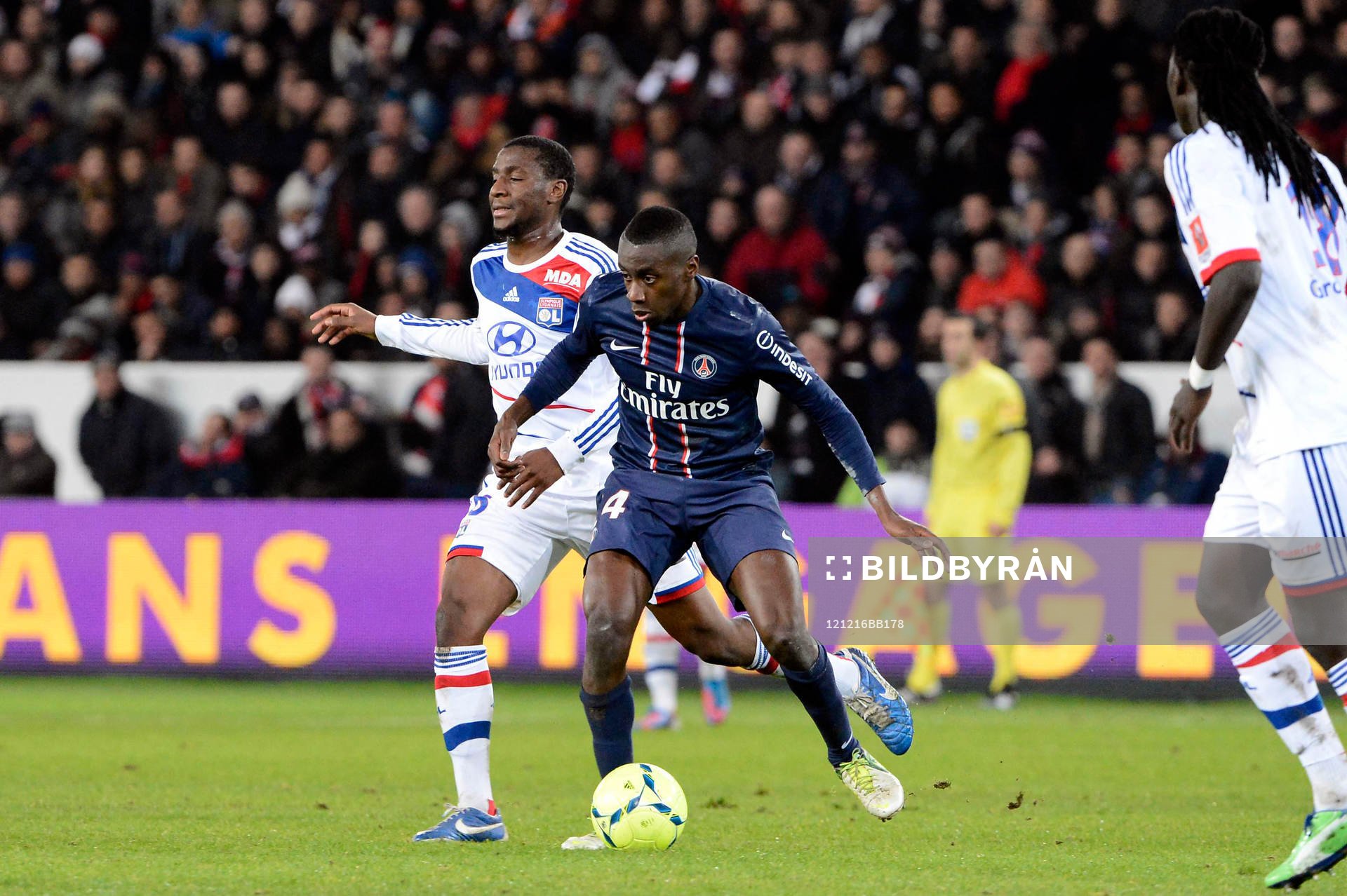 Blaise MATUIDI - 16.12.2012 - PSG / Lyon - 18eme journee de