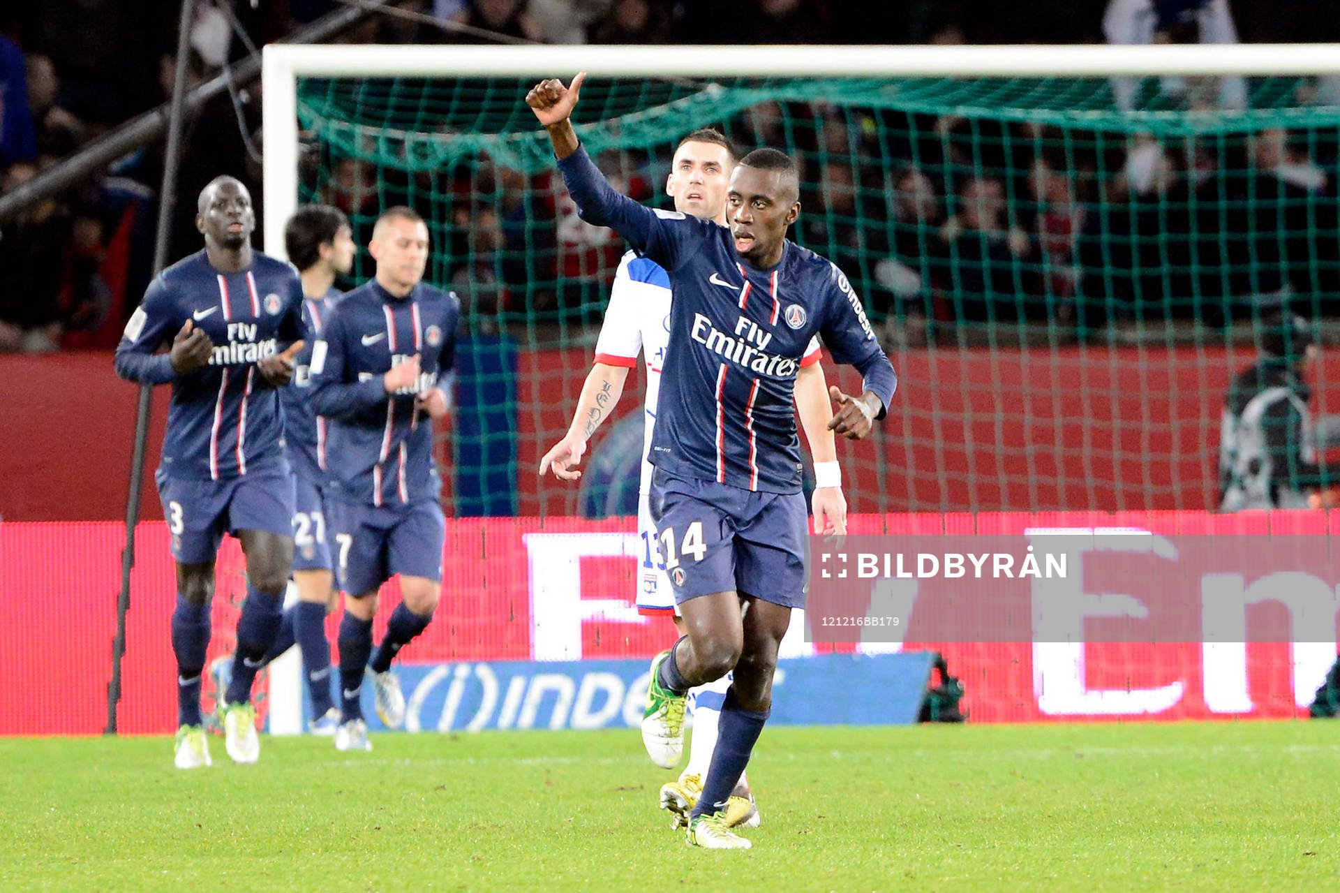 Joie Blaise MATUIDI - 16.12.2012 - PSG / Lyon - 18eme